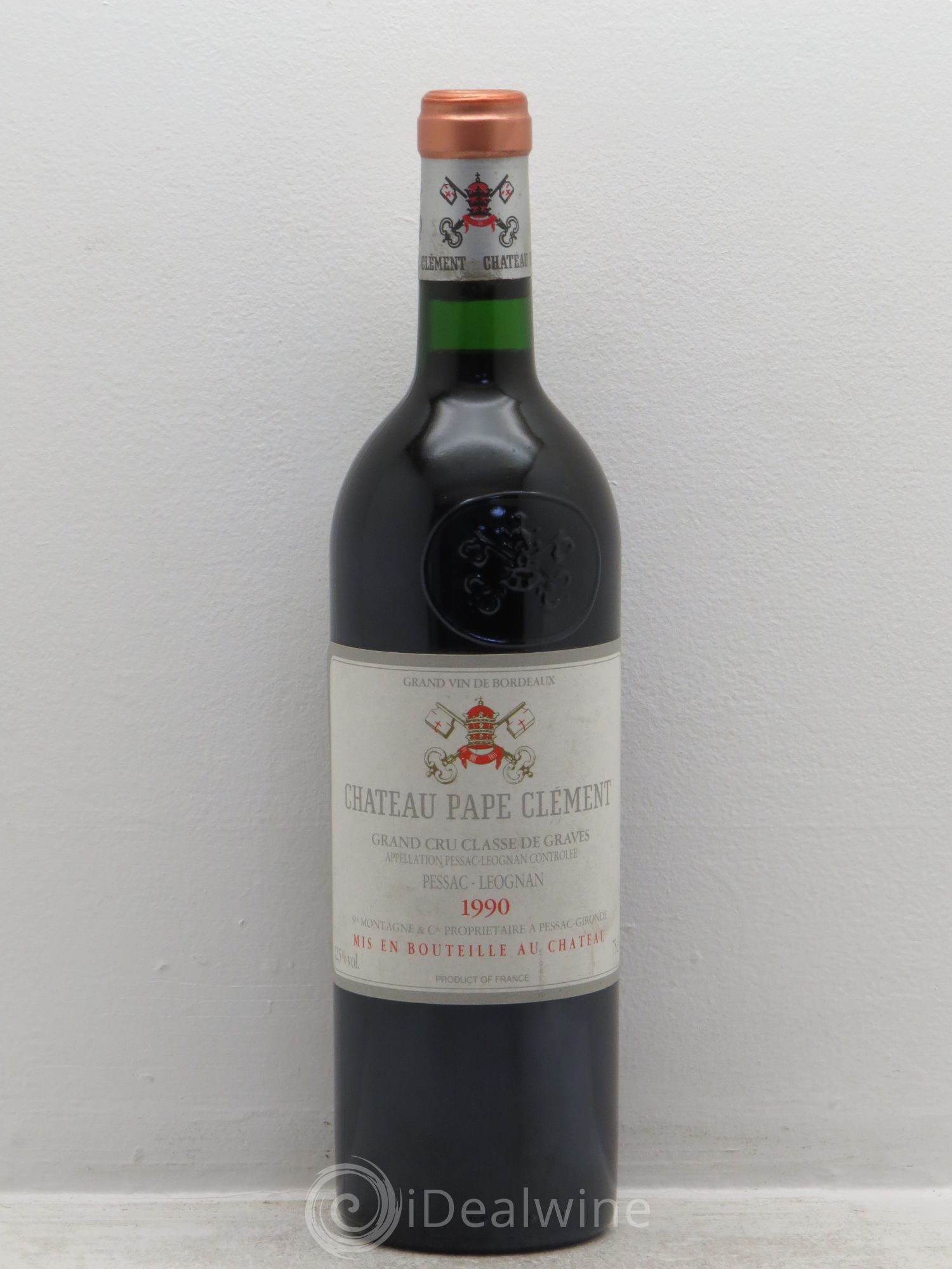 Château Pape Clément Cru Classé de Graves 1990 - Lot de 1 bouteille - 0