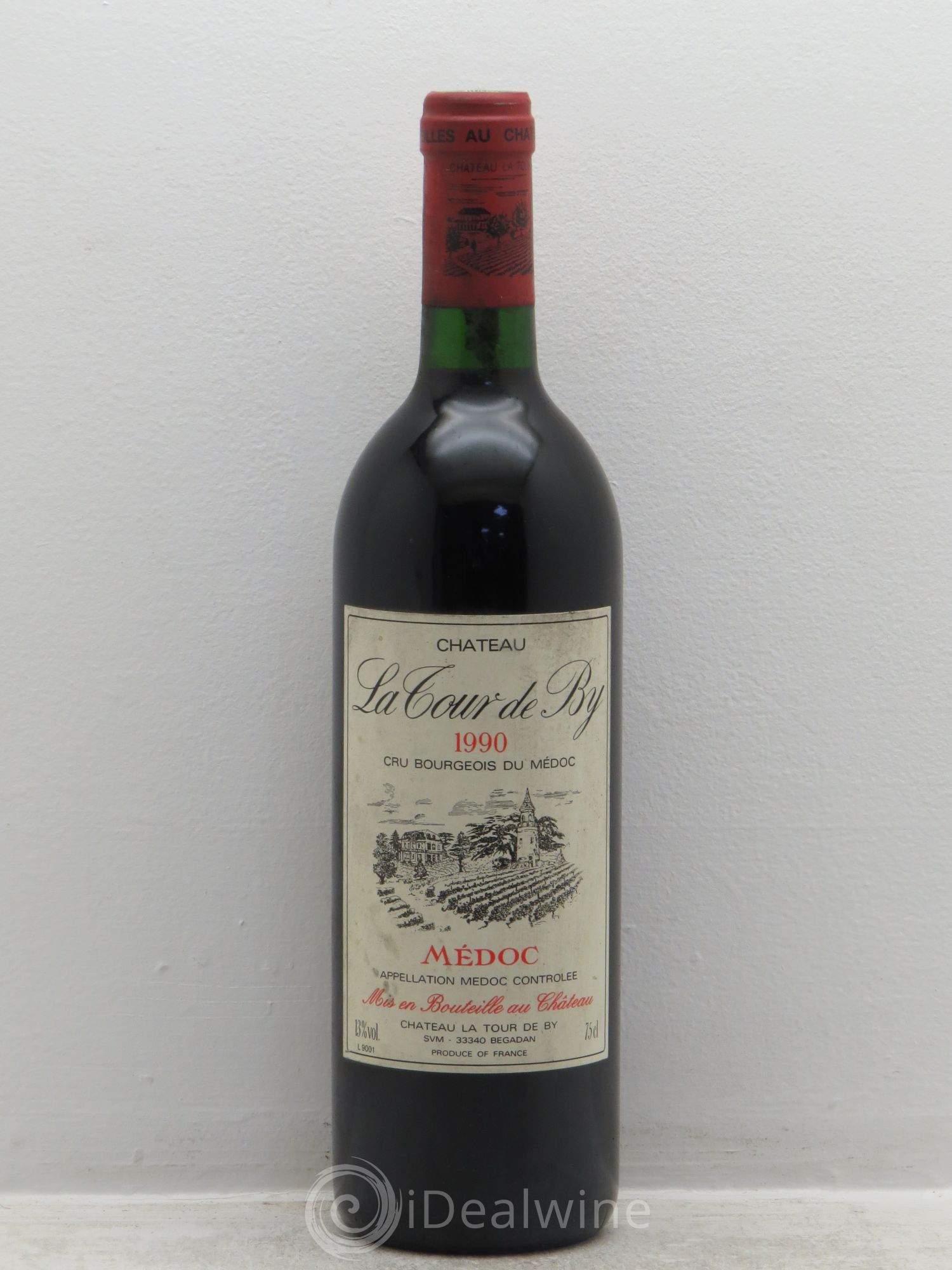 Château La Tour de By Cru Bourgeois 1990 - Lot de 1 bouteille - 0