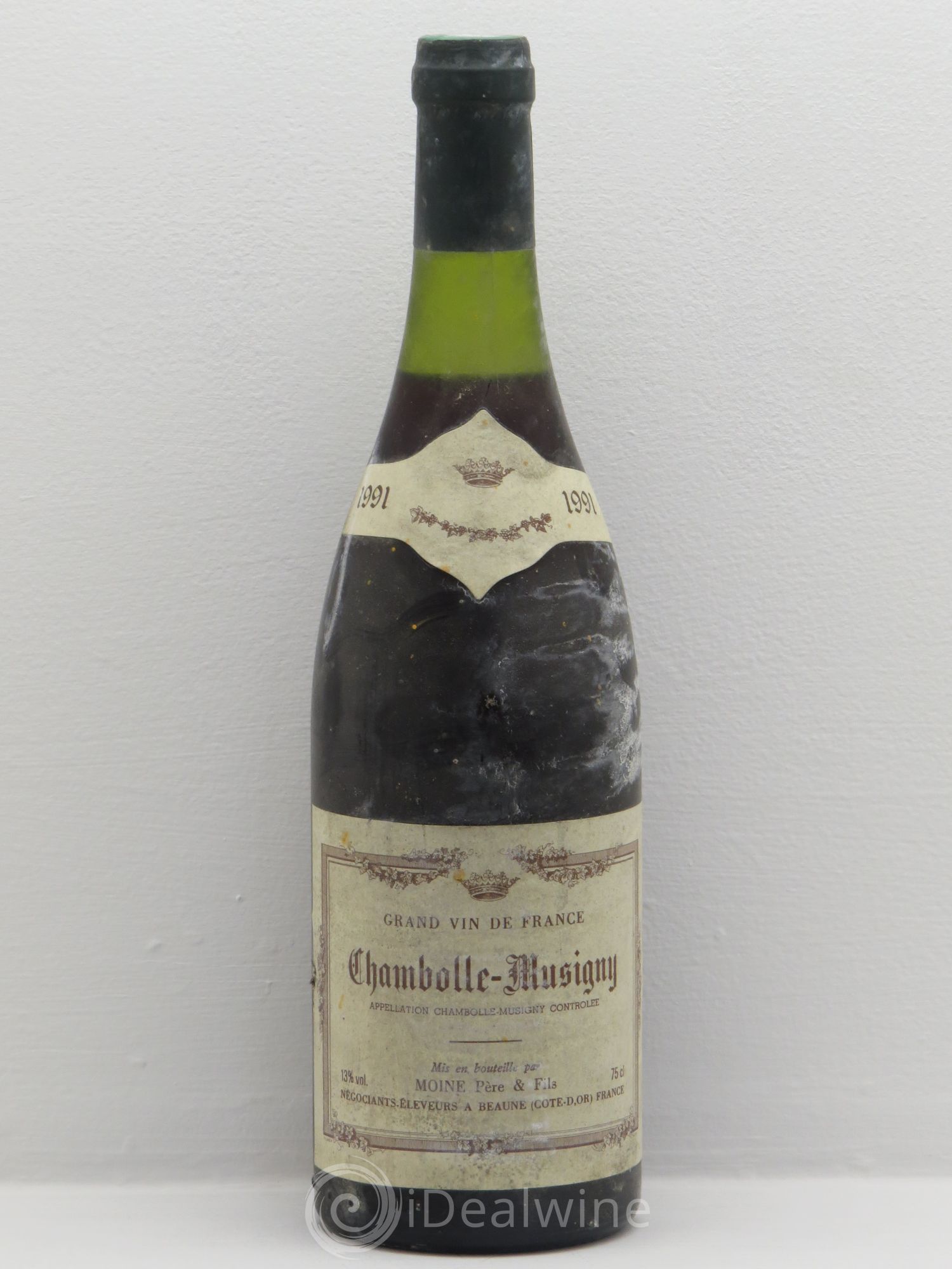 Chambolle-Musigny Moines 1991 - Lot de 1 bouteille - 0