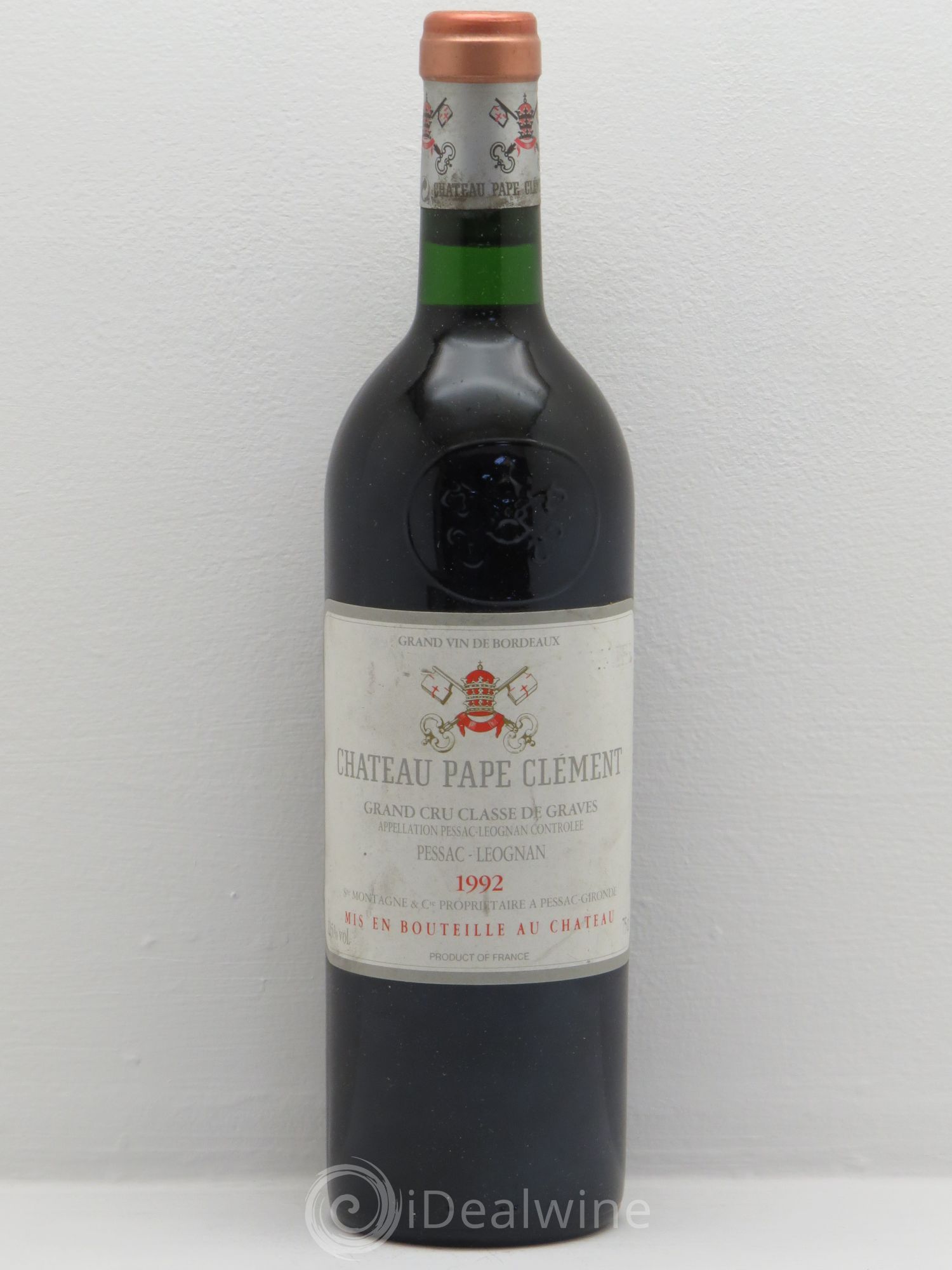 Château Pape Clément Cru Classé de Graves 1992 - Lot de 1 bouteille - 0