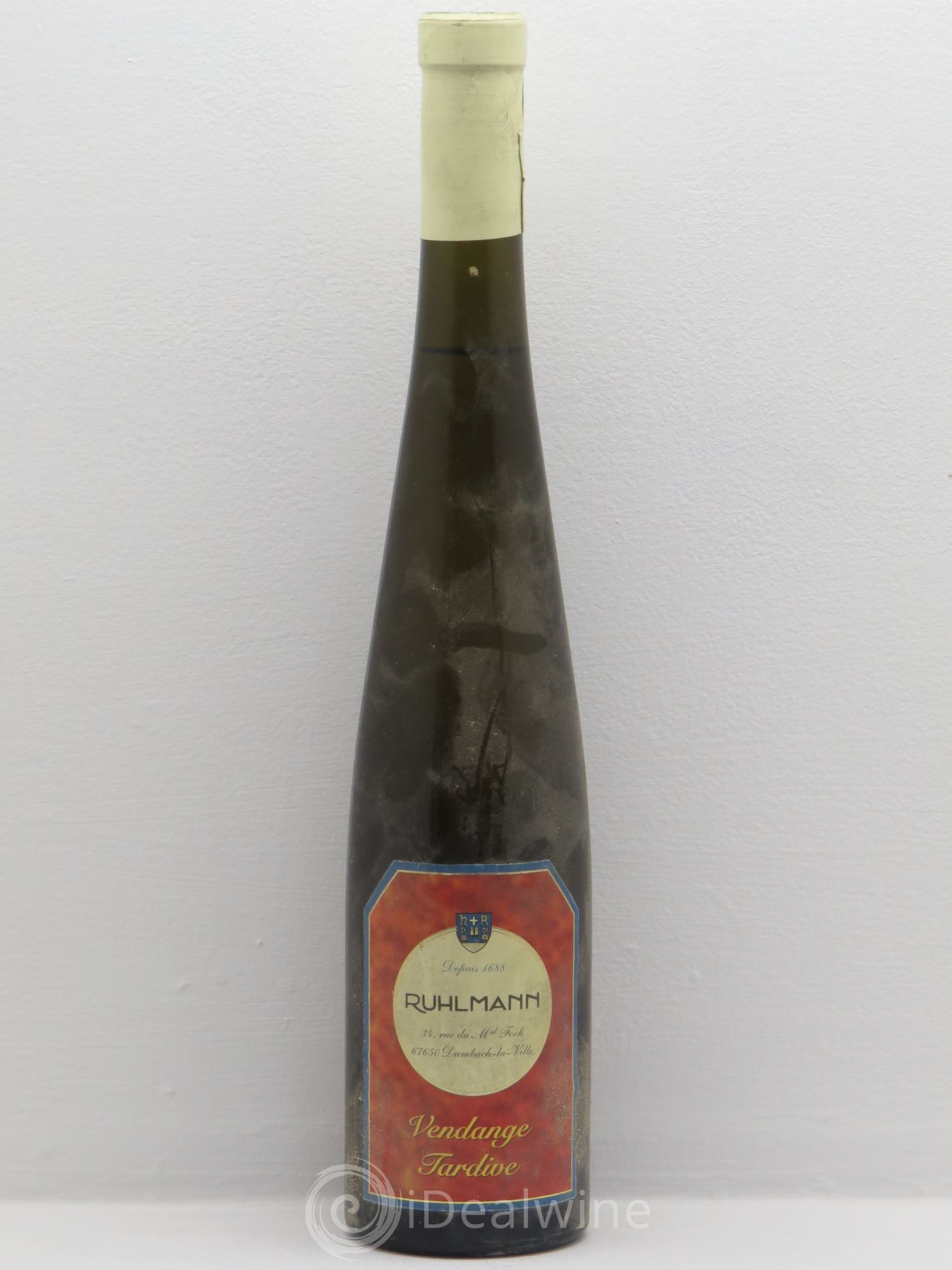 Pinot Gris Vendanges tardives Ruhlmann 50cl 1994 - Posten von 1 Flasche - 0