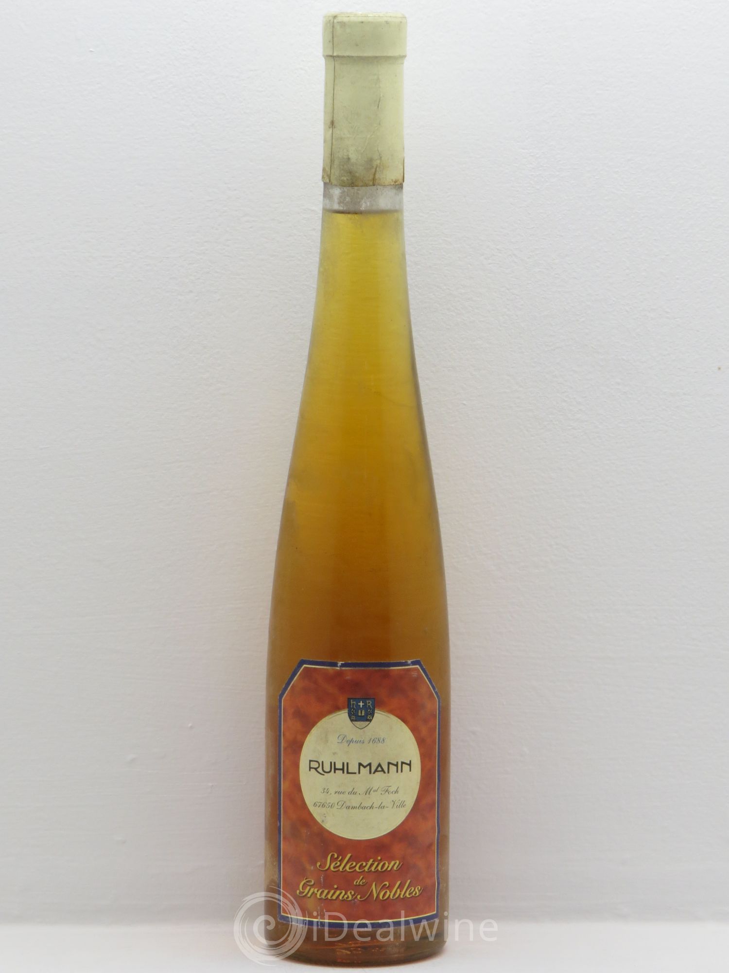 Gewurztraminer Sélections grains nobles Ruhlmann 50cl 1994 - Posten von 1 Flasche - 0