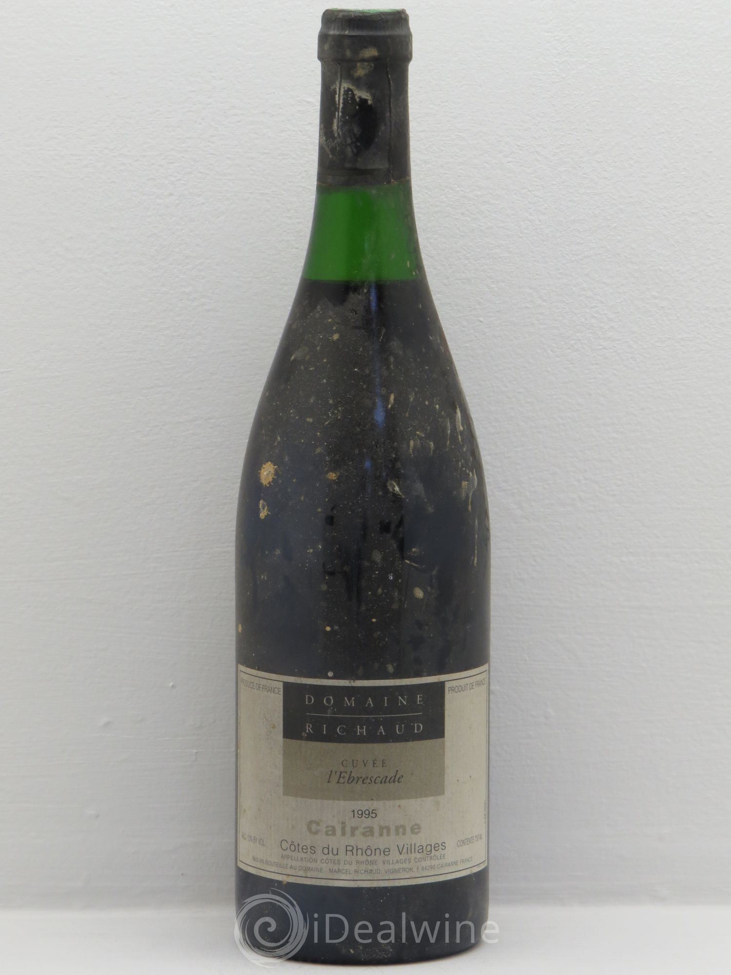 Cairanne Ebrescade Marcel Richaud 1995 - Lot de 1 bouteille - 0