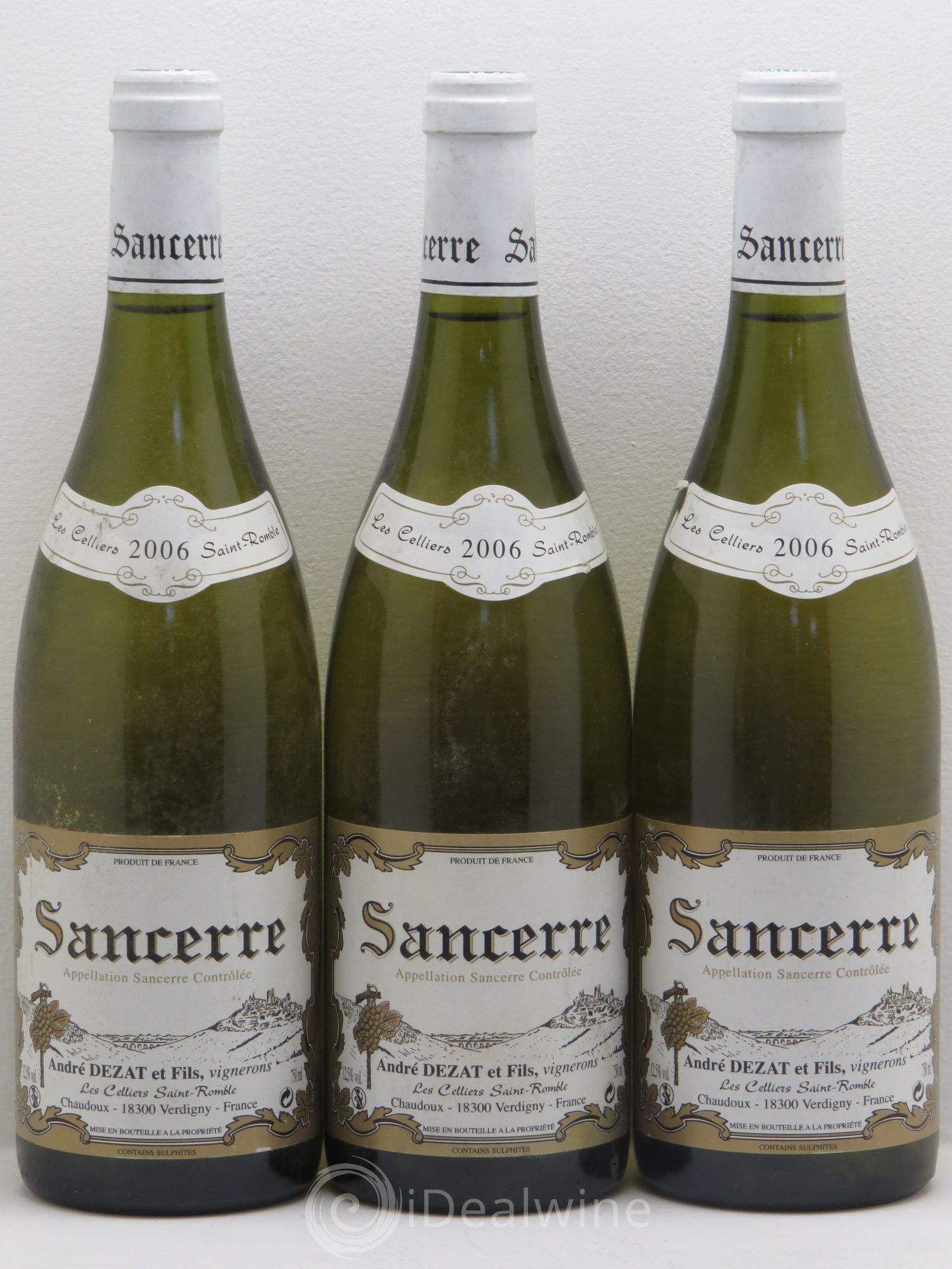 Sancerre André Dezat 2006 - Posten von 3 Flaschen - 0