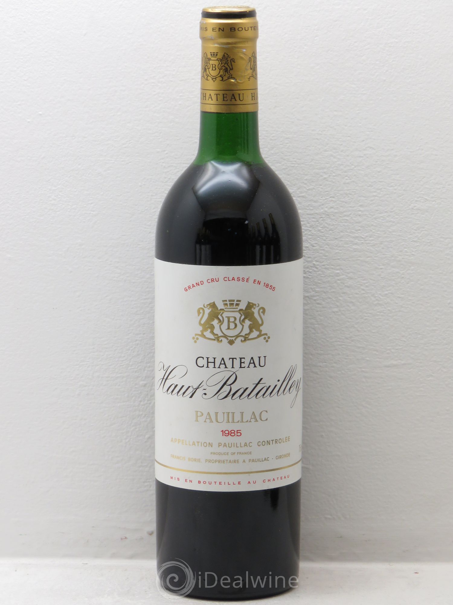 Château Haut Batailley 5ème Grand Cru Classé 1985 - Lot de 12 bouteilles - 0