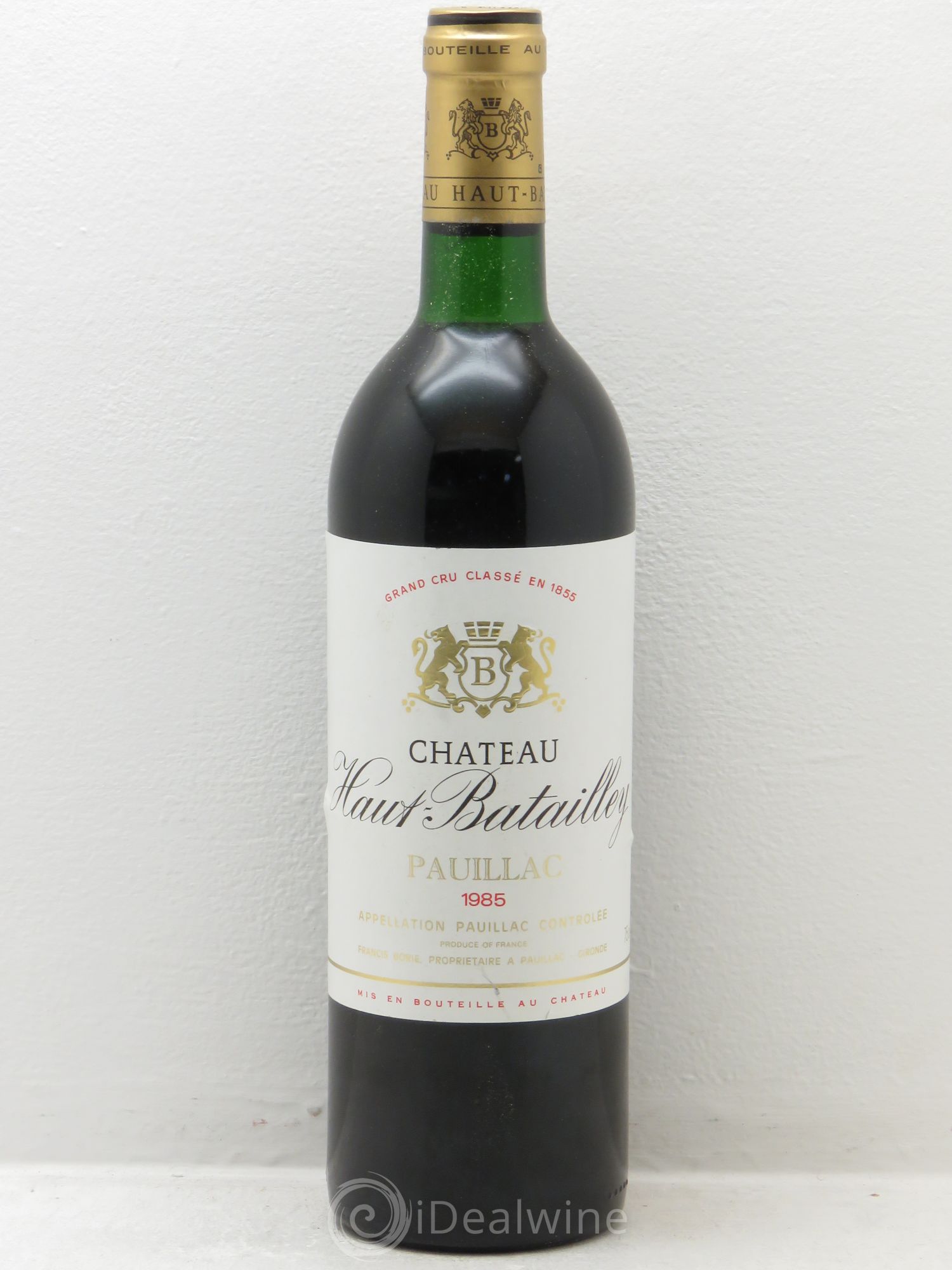 Château Haut Batailley 5ème Grand Cru Classé 1985 - Lot de 6 bouteilles - 0