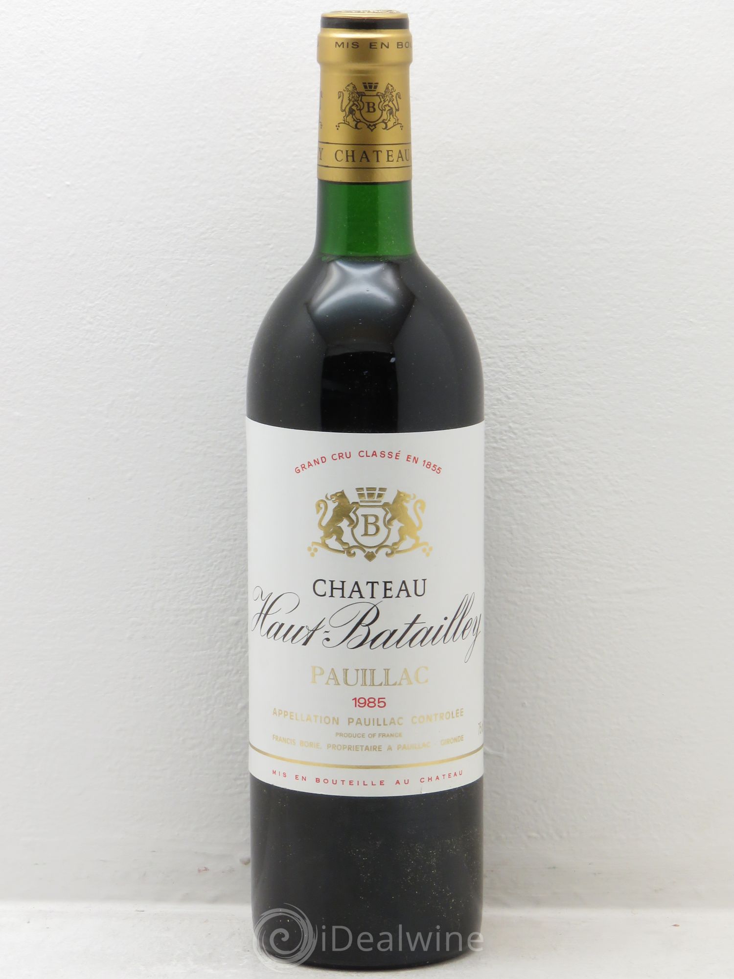 Château Haut Batailley 5ème Grand Cru Classé 1985 - Lot de 6 bouteilles - 0