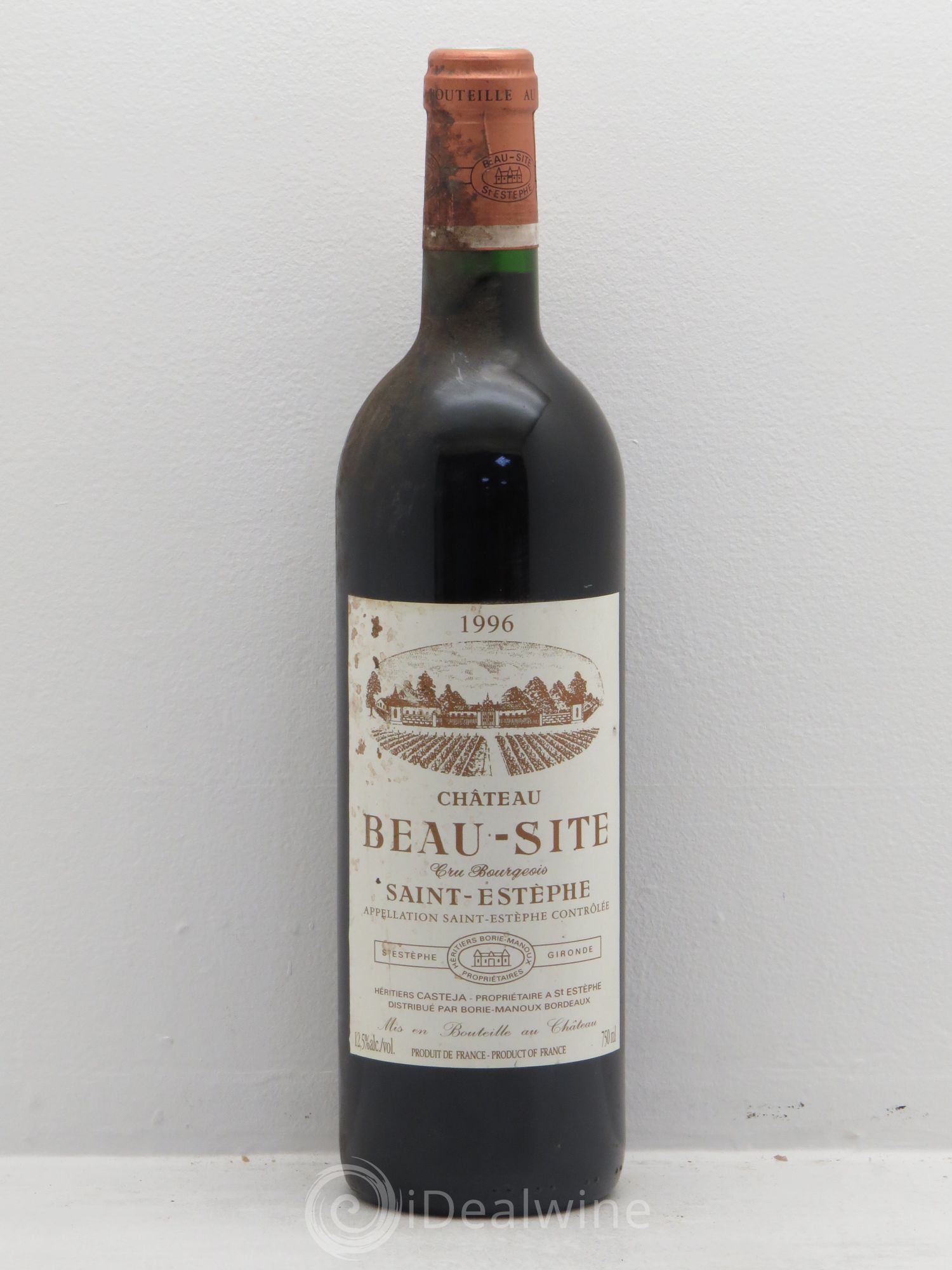 Château Beau Site Cru Bourgeois 1996 - Lot de 1 bouteille - 0