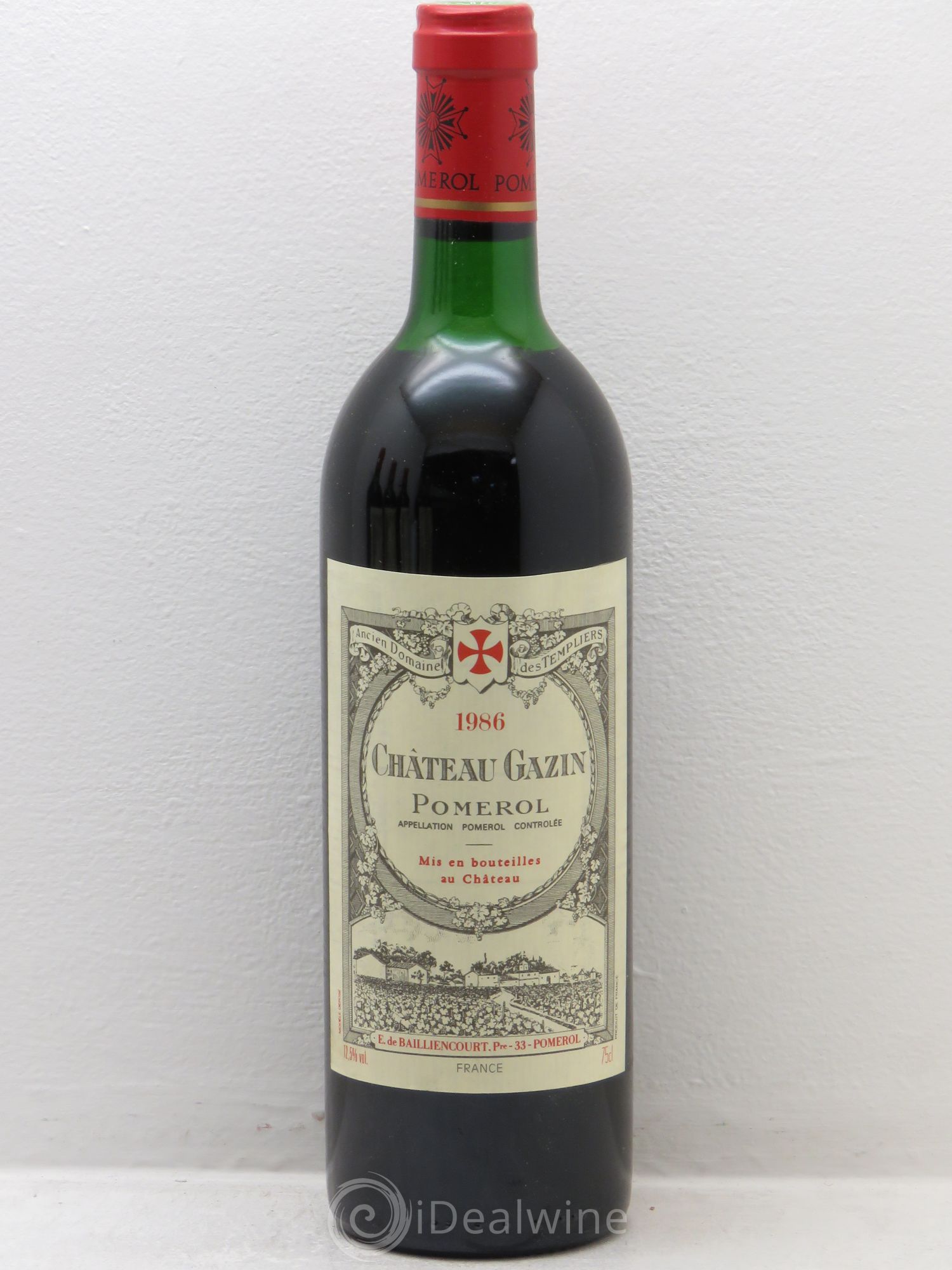 Château Gazin 1986 - Lot de 6 bouteilles - 0