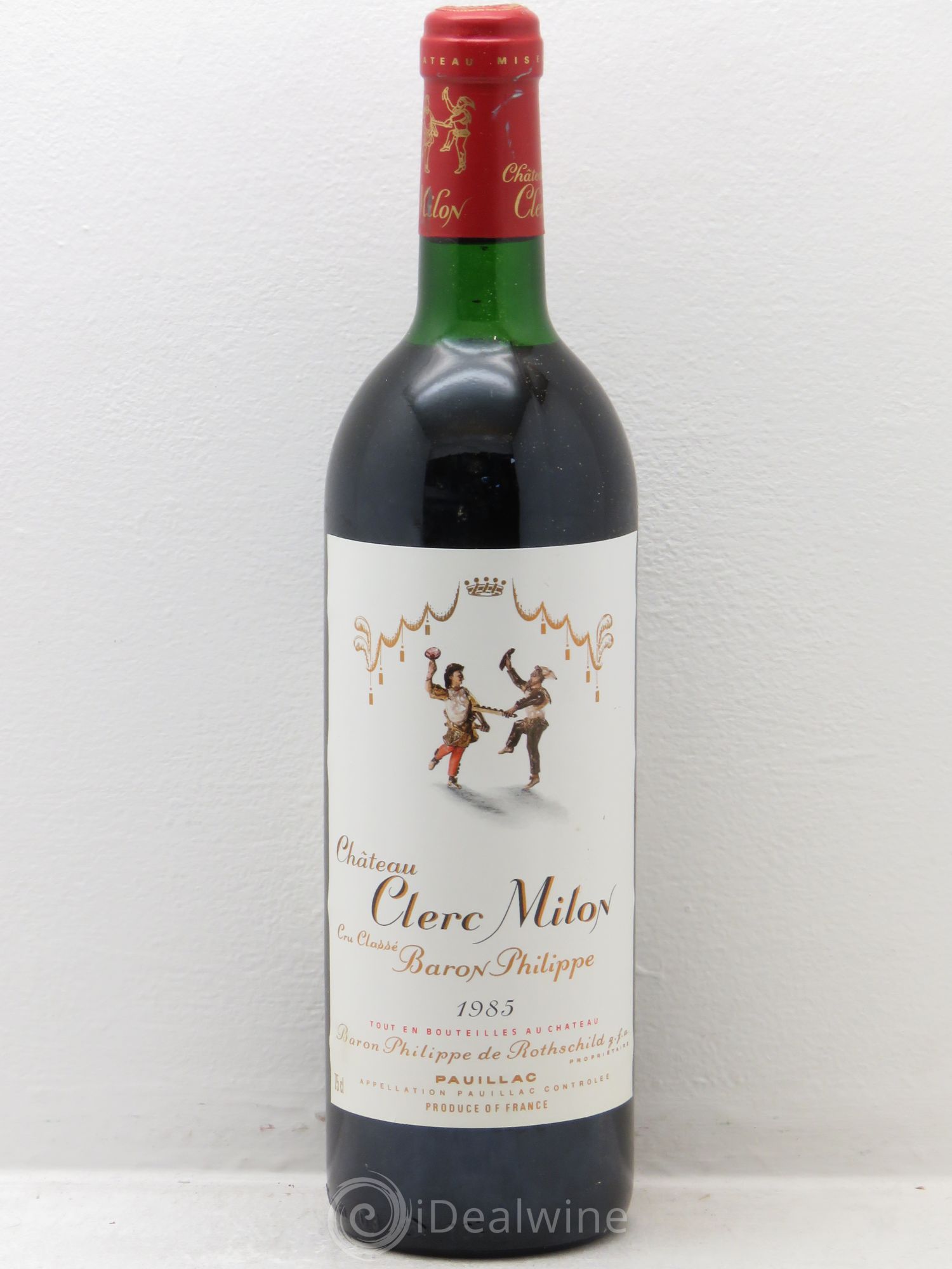 Château Clerc Milon 5ème Grand Cru Classé 1985 - Lot de 6 bouteilles - 0