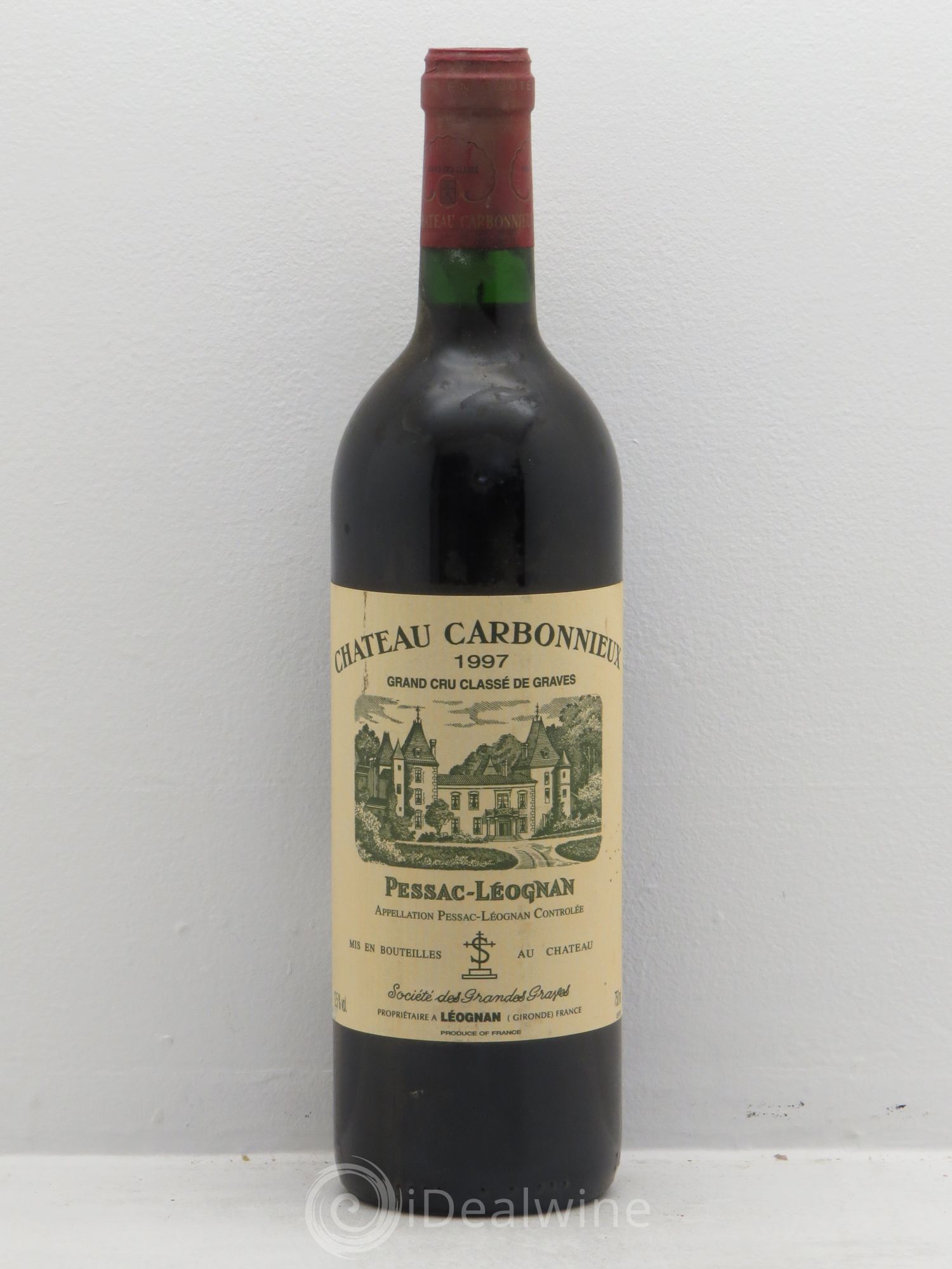 Château Carbonnieux Cru Classé de Graves 1997 - Lot de 6 bouteilles - 0
