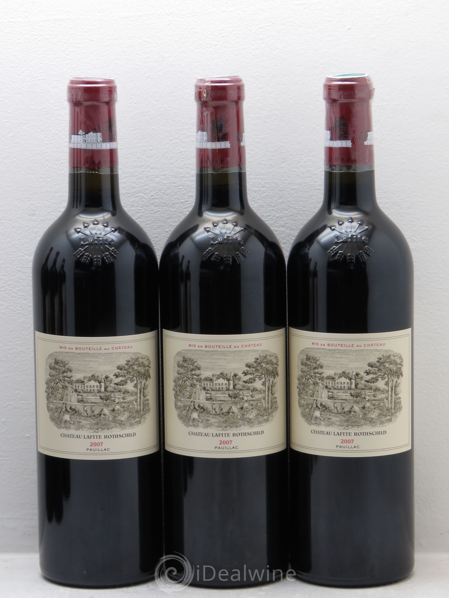 Château Lafite Rothschild 1er Grand Cru Classé 2007 - Lot de 6 bouteilles - 1