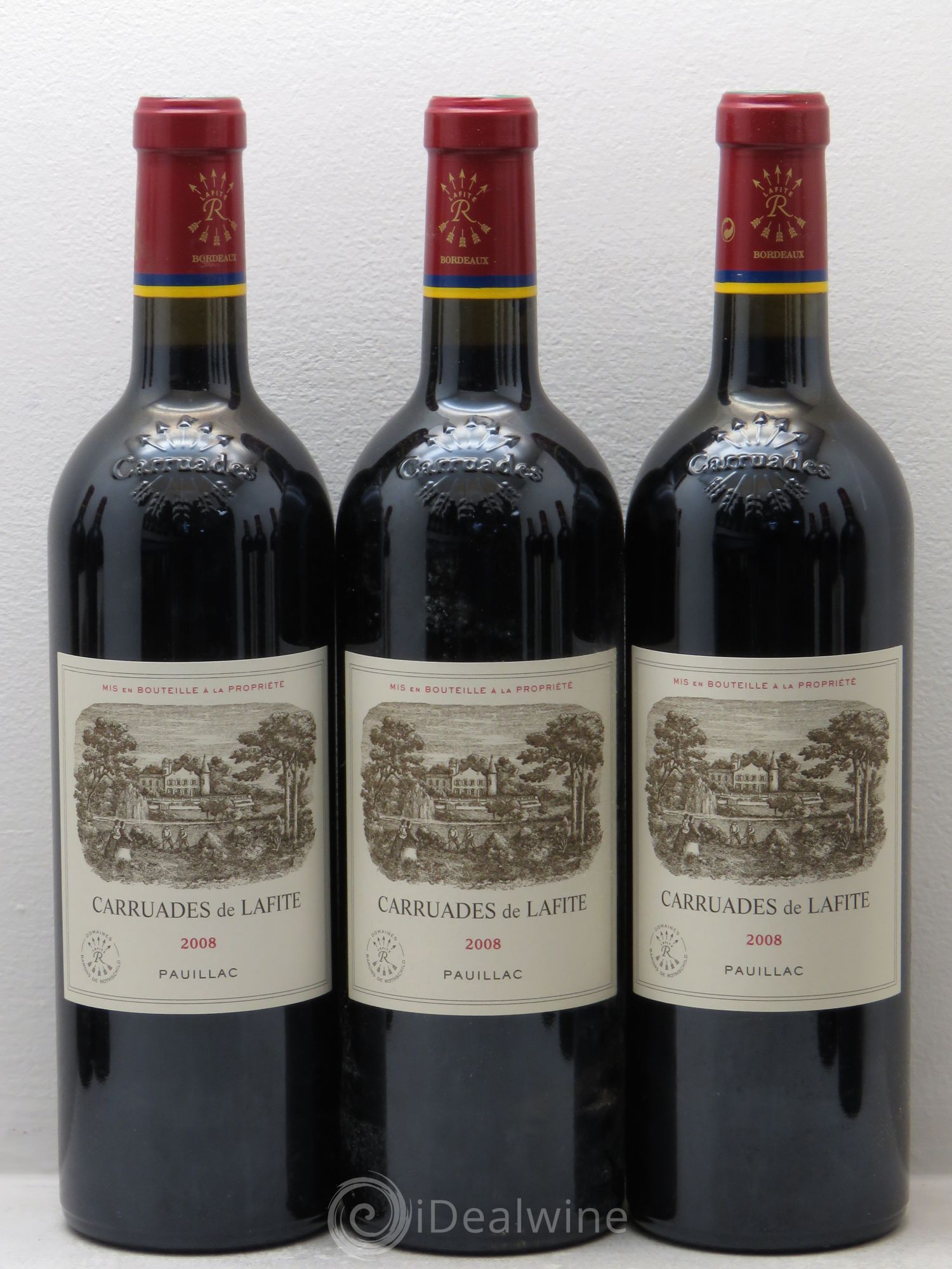 Carruades de Lafite Rothschild Second Vin 2008 - Lot de 12 bouteilles - 2