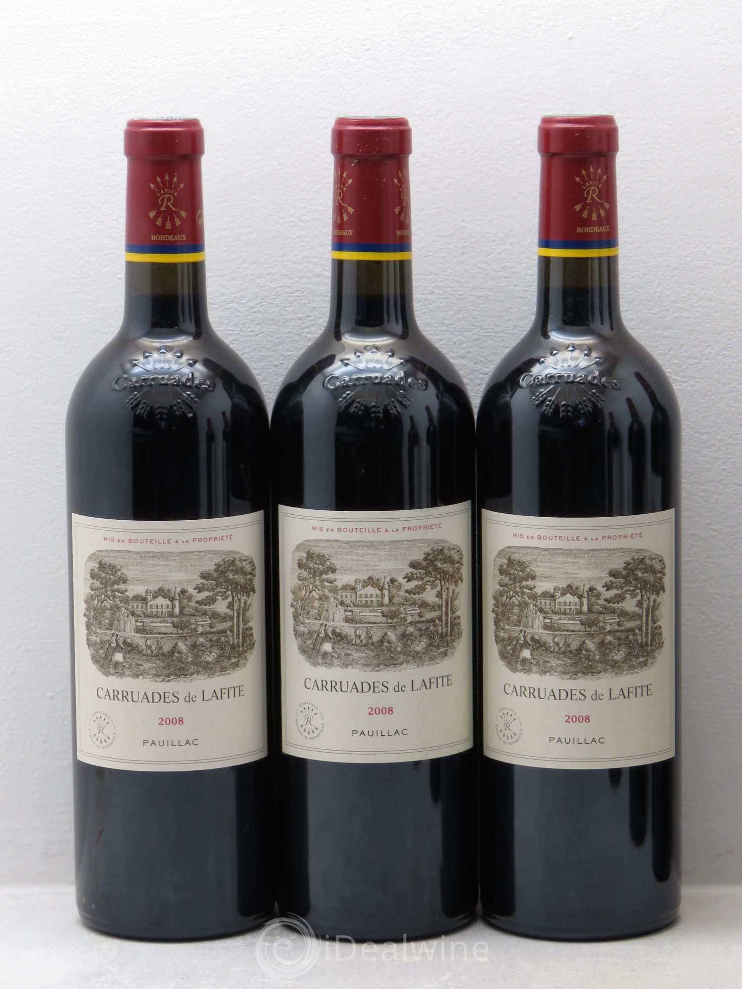 Carruades de Lafite Rothschild Second Vin 2008 - Lot de 6 bouteilles - 2