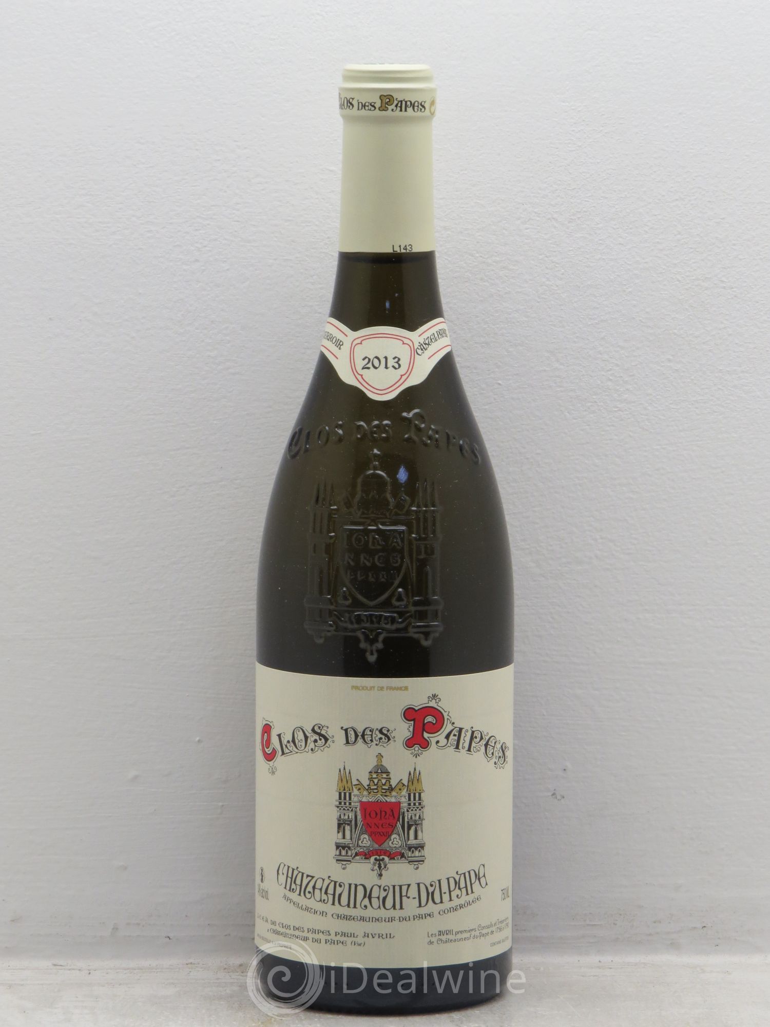Châteauneuf-du-Pape Clos des Papes - Paul Avril 2013 - Lot de 6 bouteilles - 0