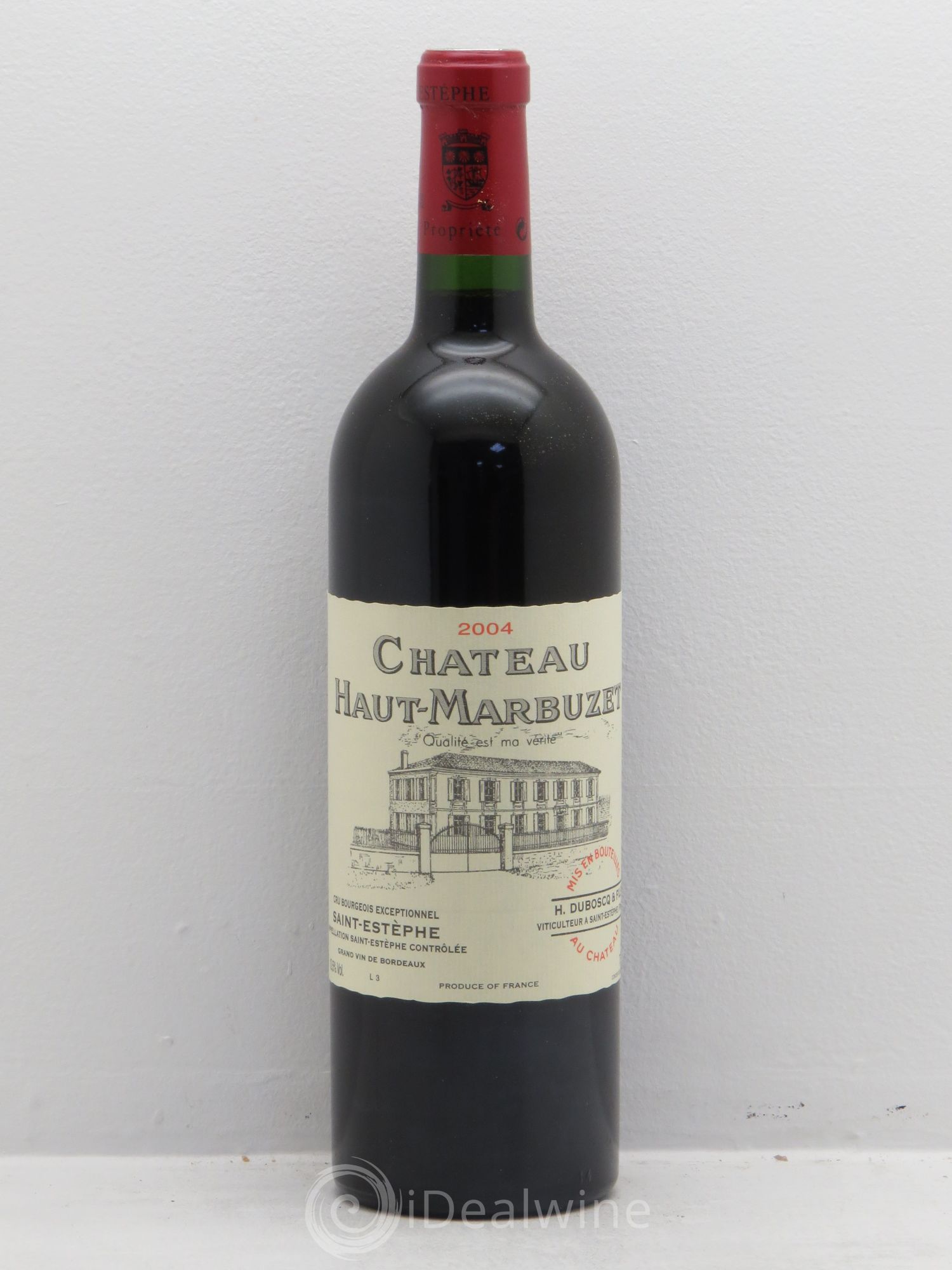 Château Haut Marbuzet 2004 - Lot de 12 bouteilles - 0