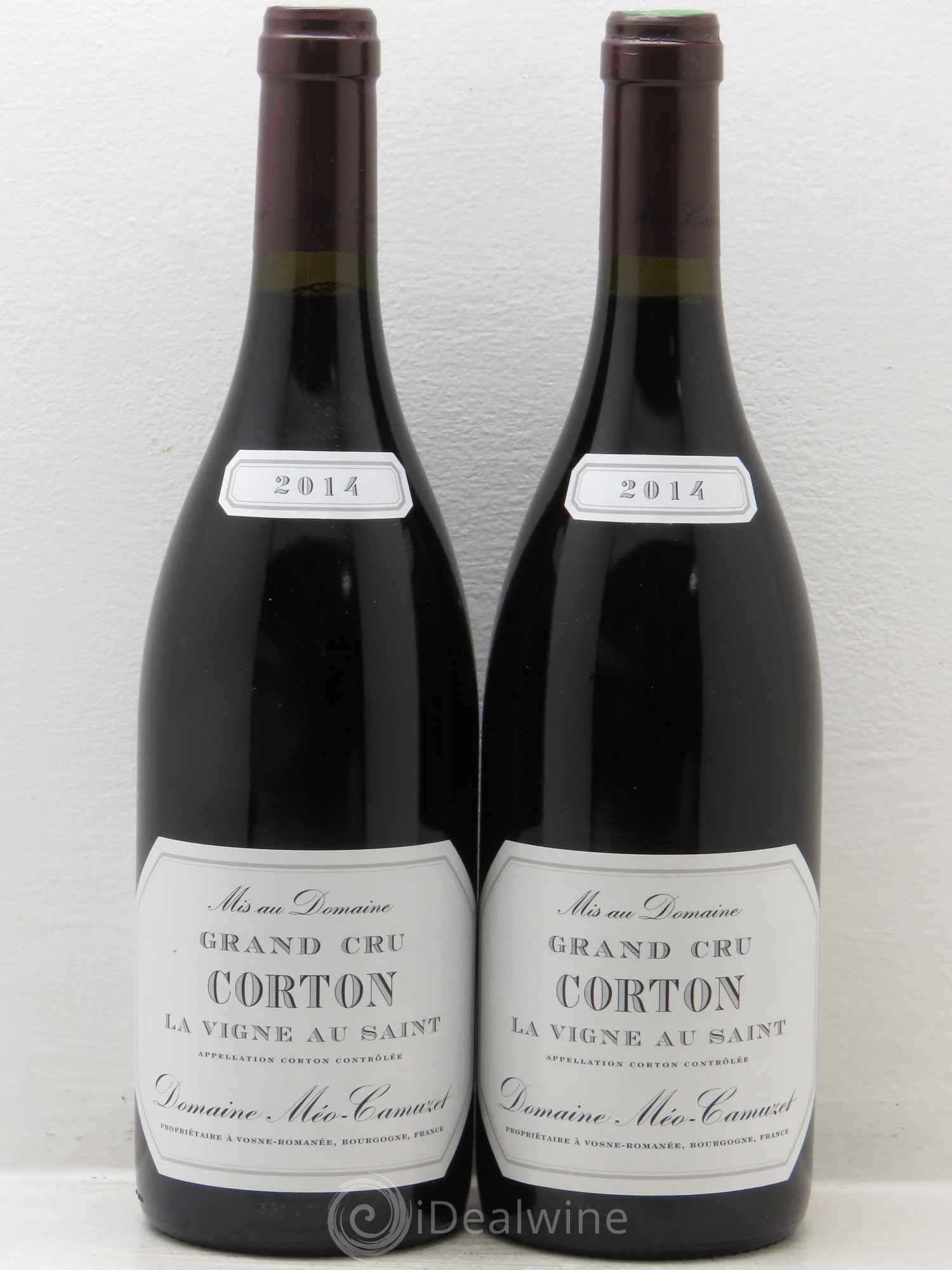 Corton Grand Cru La Vigne au Saint Méo-Camuzet (Domaine) 2014 - Lot de 2 bouteilles - 0