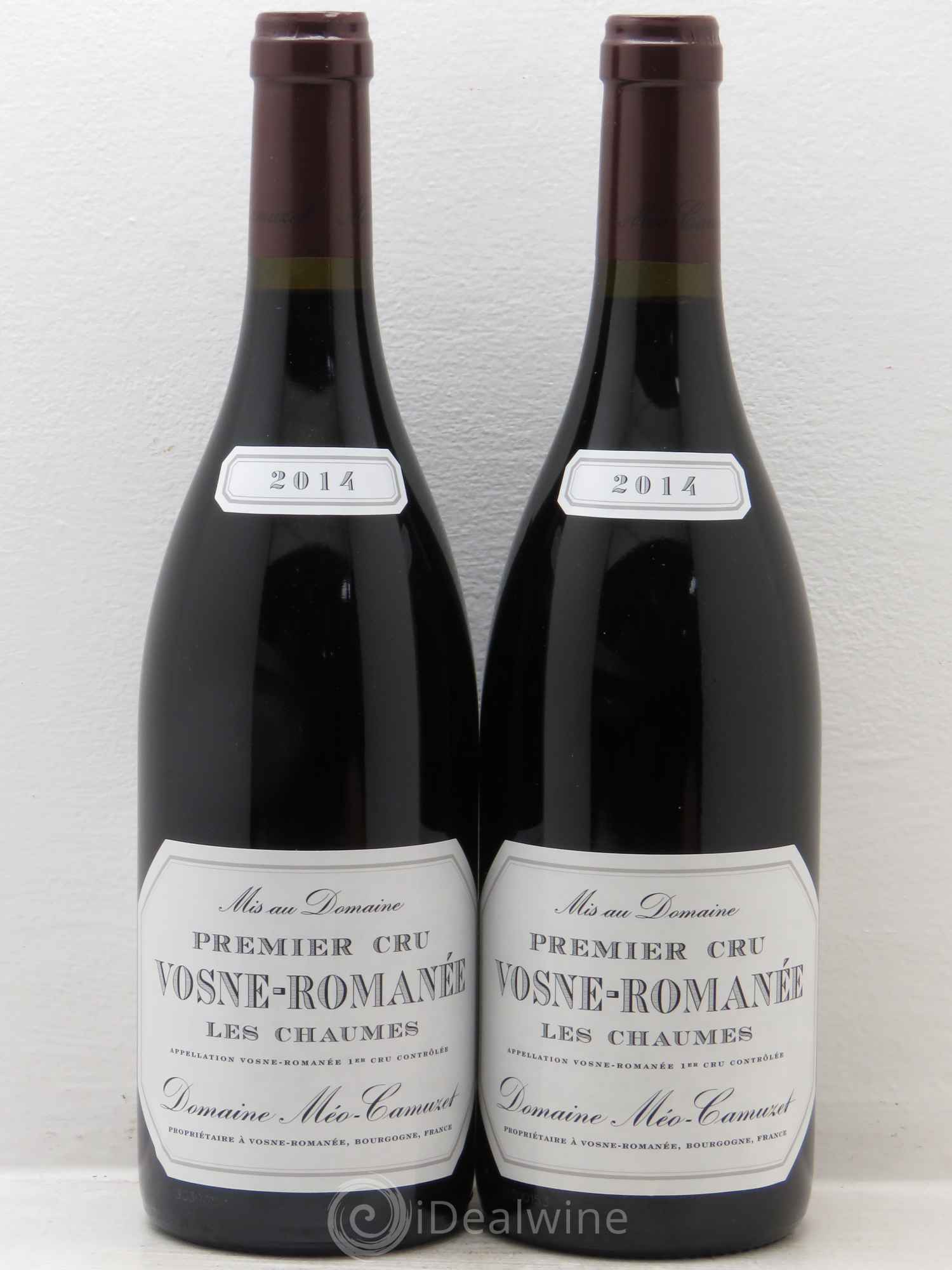Vosne-Romanée 1er Cru Les Chaumes Méo-Camuzet (Domaine) 2014 - Lot de 2 bouteilles - 0