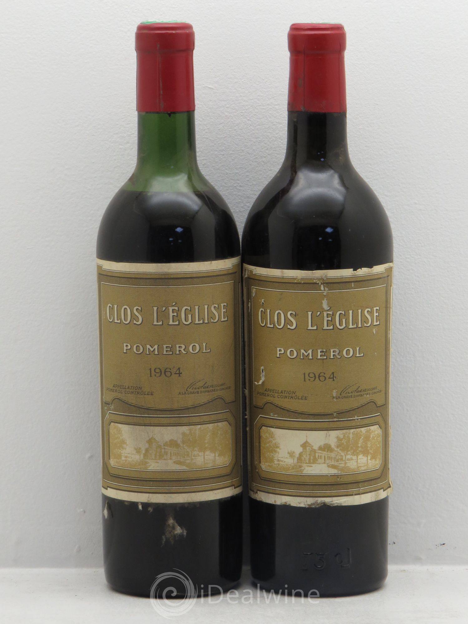 Clos l'Eglise 1964 - Lot de 2 bouteilles - 0