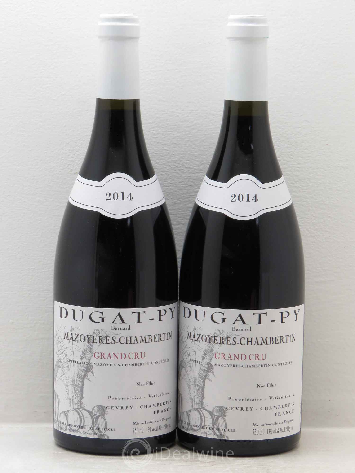 Mazoyères-Chambertin Grand Cru Dugat-Py 2014 - Lot de 2 bouteilles - 0