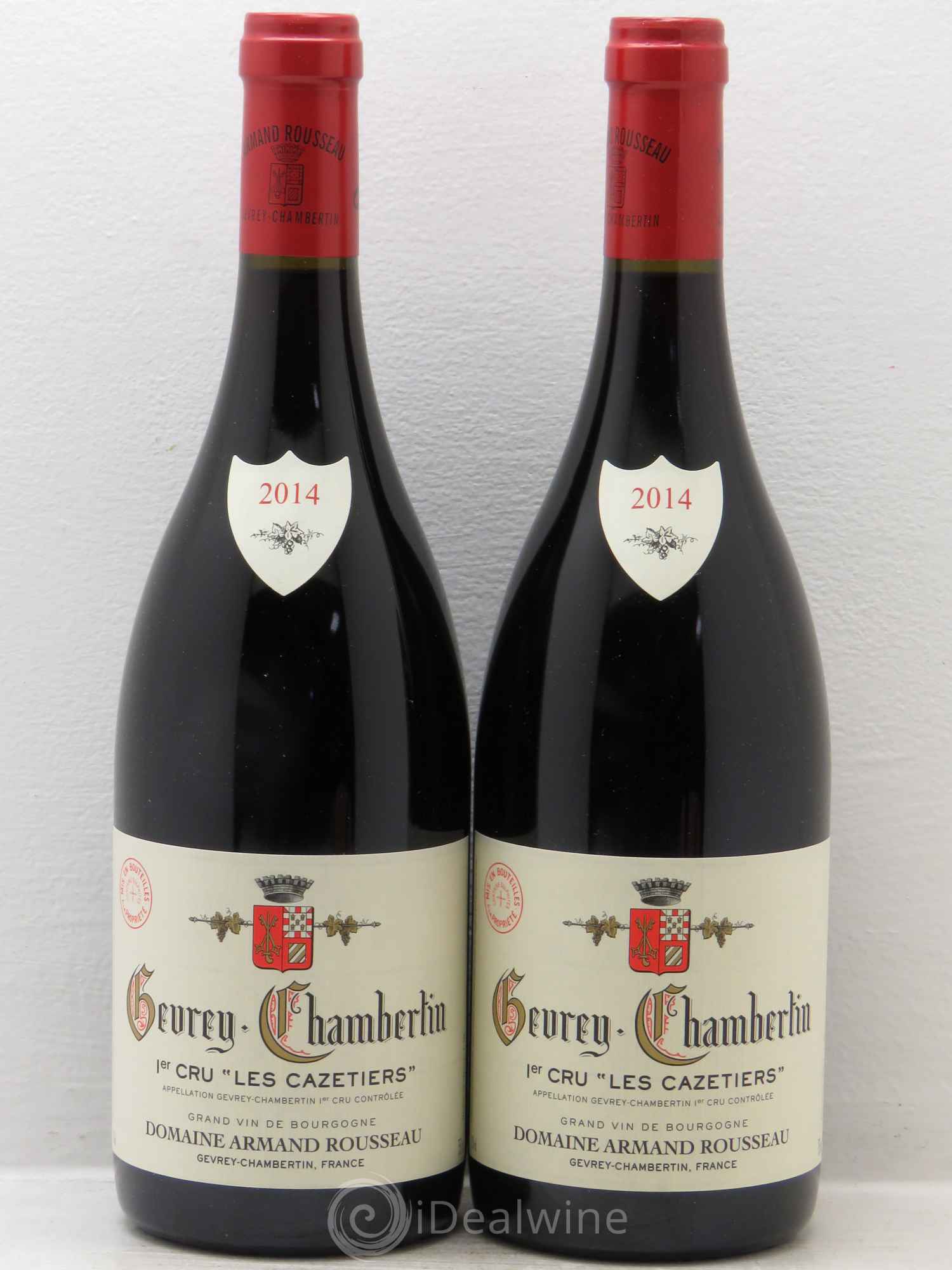 Gevrey-Chambertin 1er Cru Les Cazetiers Armand Rousseau (Domaine) 2014 - Lot de 2 bouteilles - 0