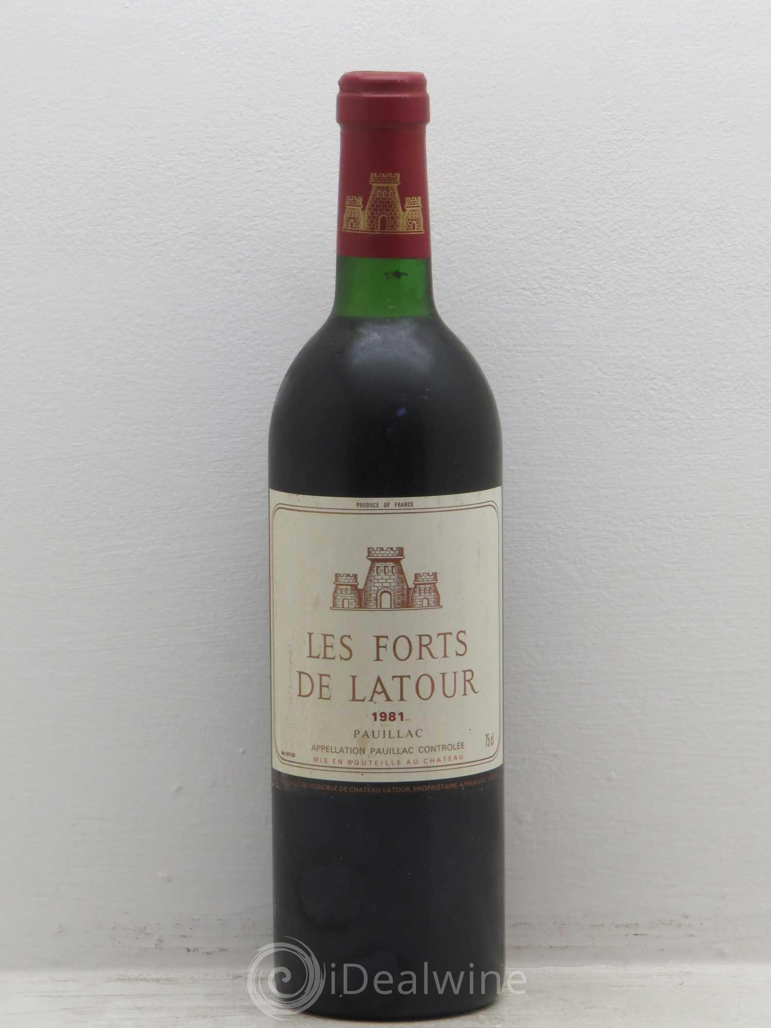 Les Forts de Latour Second Vin 1981 - Lot de 1 bouteille - 0