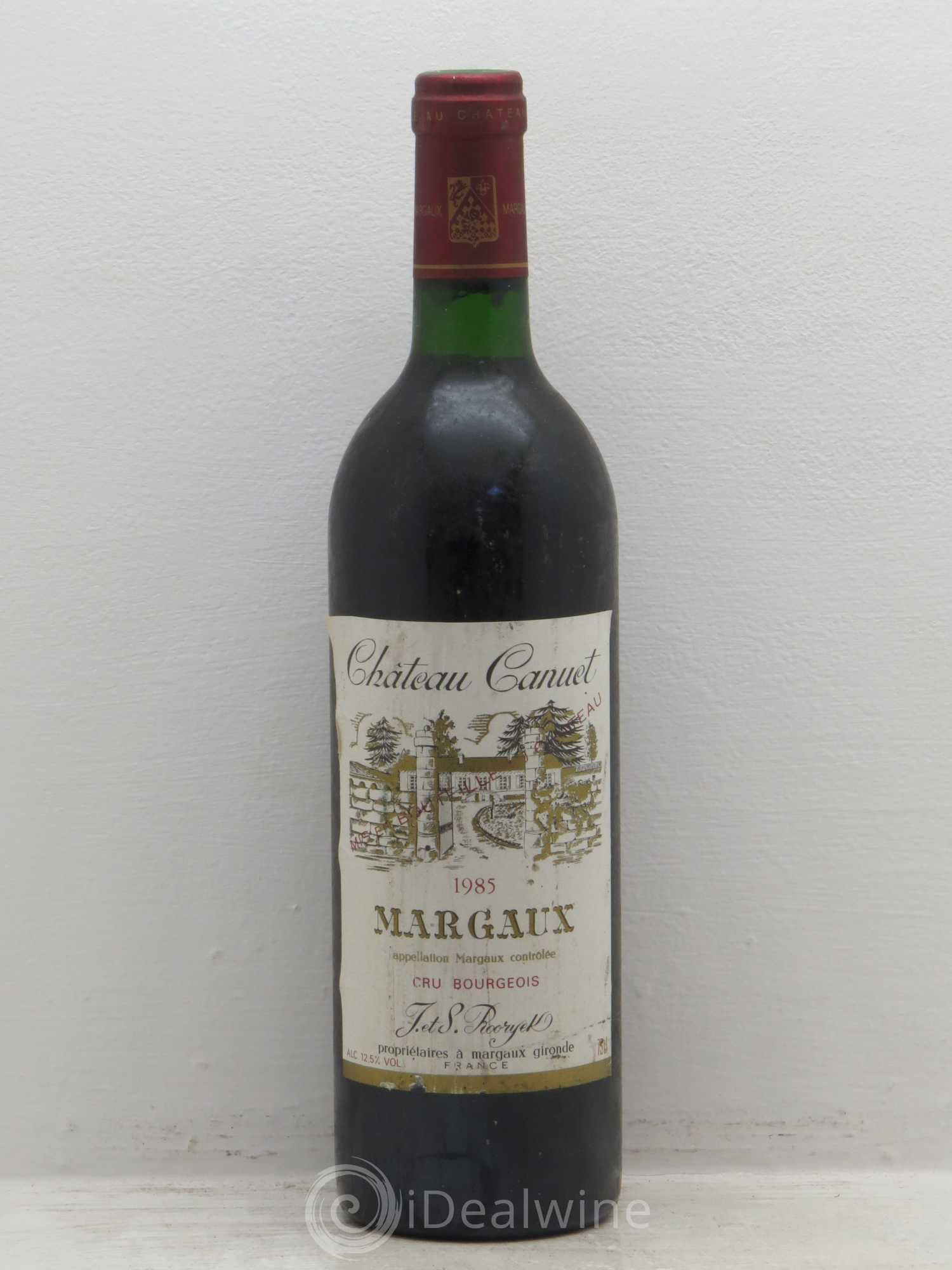 Château Canuet 1985 - Lot de 1 bouteille - 0