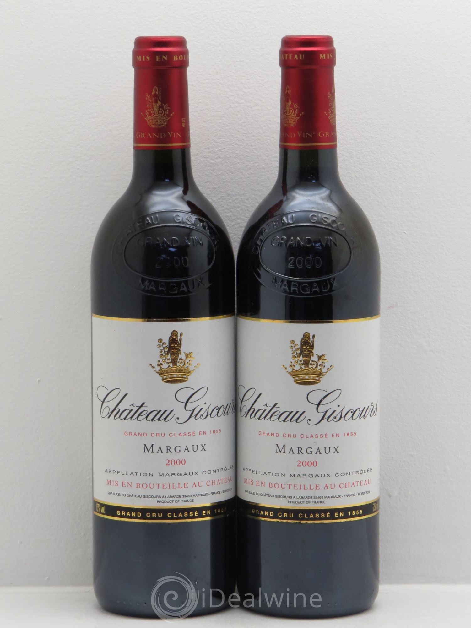 Château Giscours 3ème Grand Cru Classé 2000 - Lot de 2 bouteilles - 0