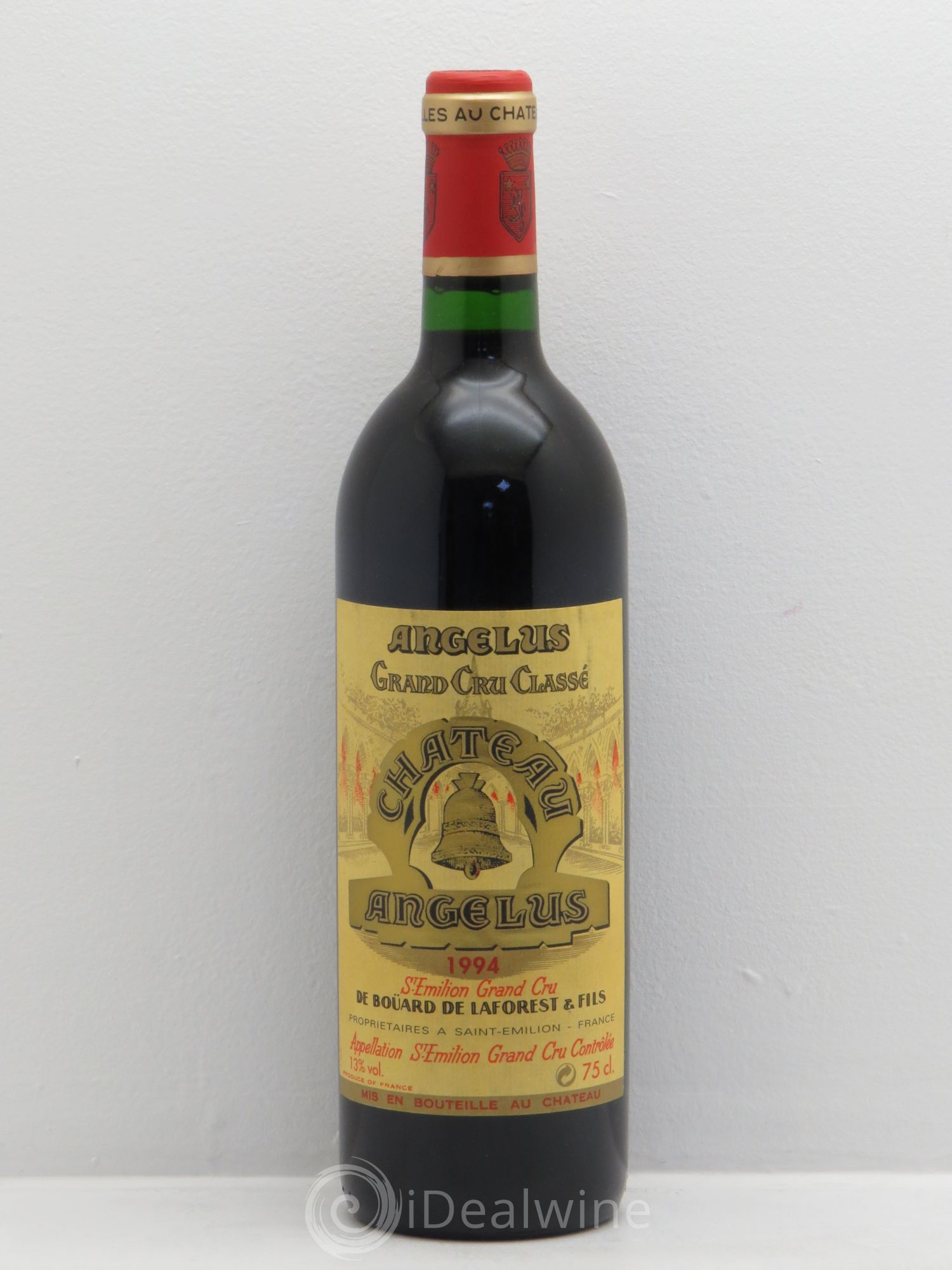 Château Angélus 1er Grand Cru Classé A 1994 - Lot de 1 bouteille - 0