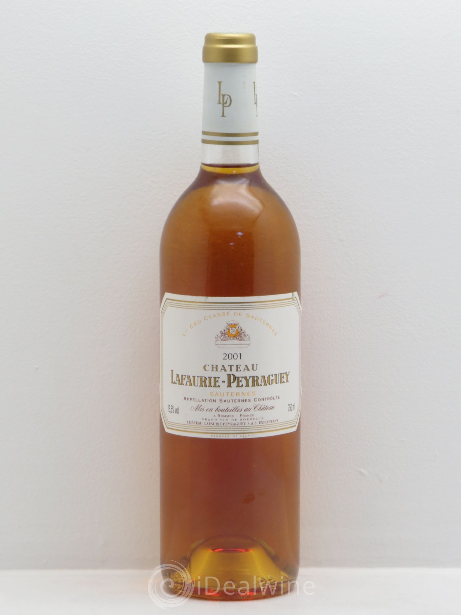 Château Lafaurie-Peyraguey 1er Grand Cru Classé 2001 - Lotto di 6 bottiglie - 0