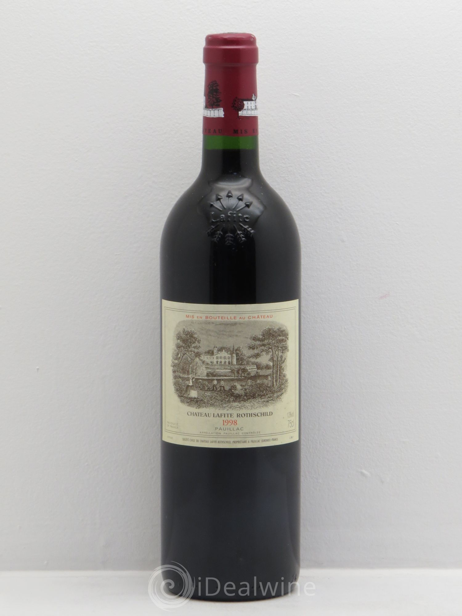 Château Lafite Rothschild 1er Grand Cru Classé 1998 - Lot de 1 bouteille - 0
