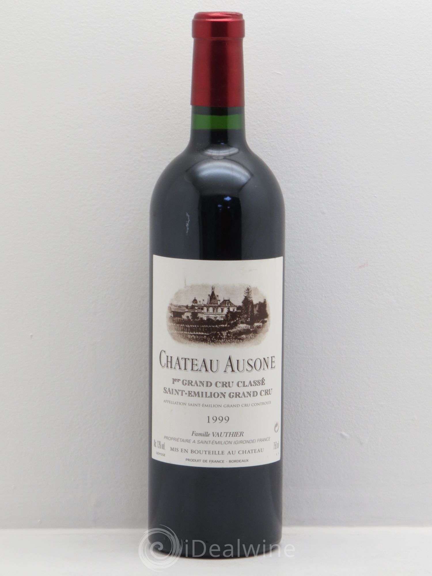 Château Ausone 1er Grand Cru Classé A 1999 - Lot de 1 bouteille - 0