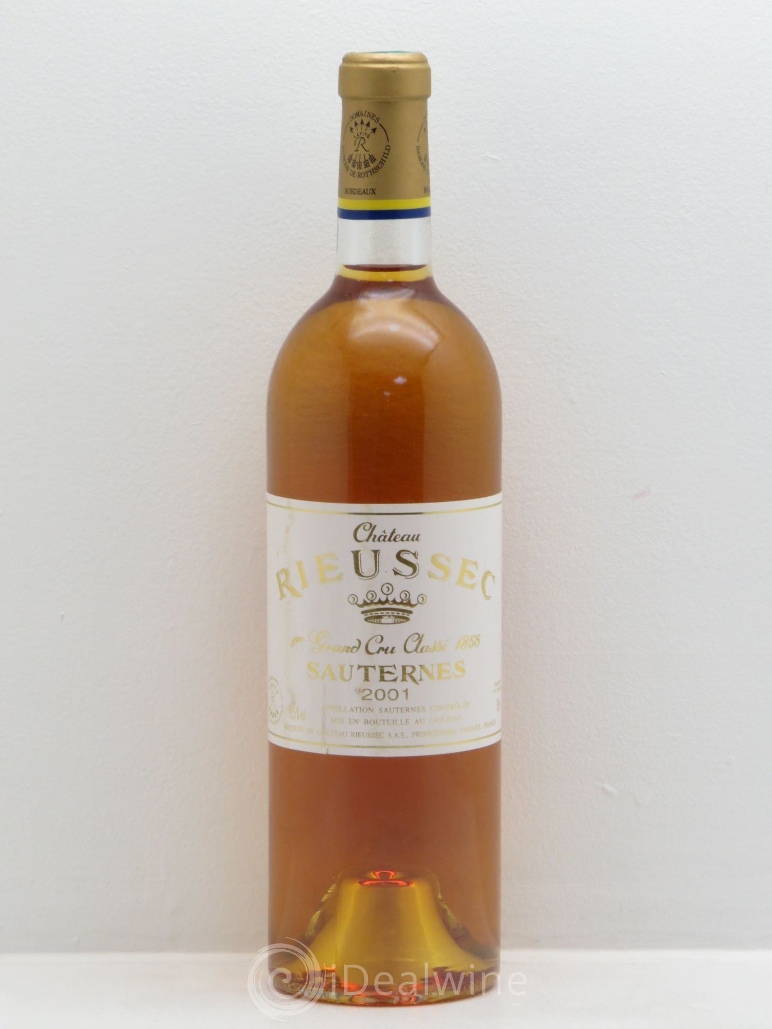 Château Rieussec 1er Grand Cru Classé 2001 - Lotto di 6 bottiglie - 0
