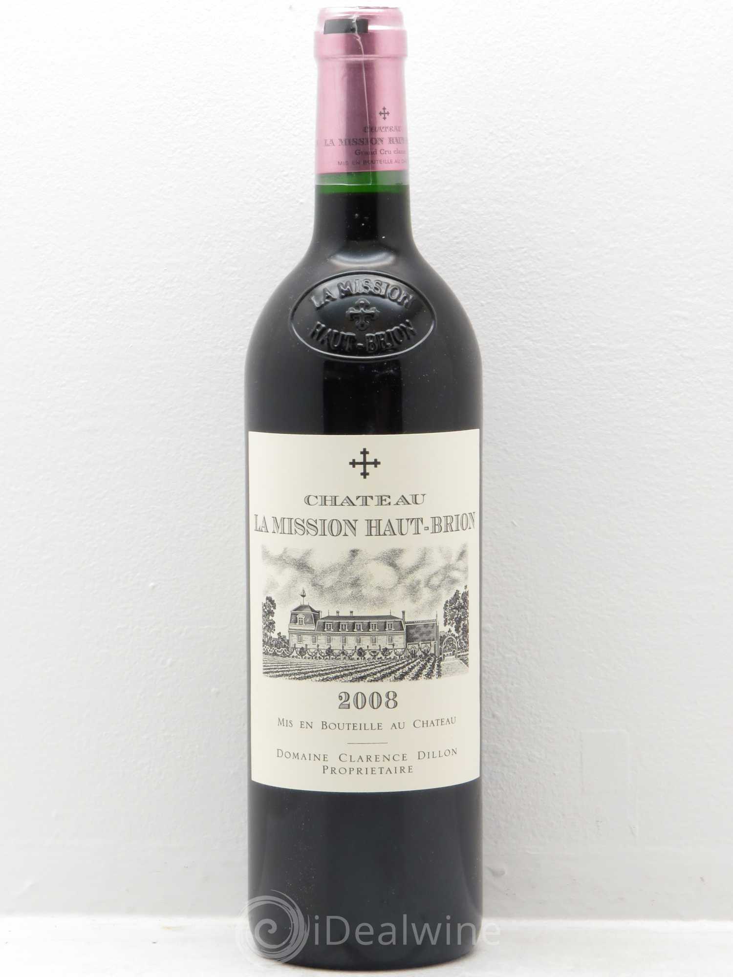 Caisse Collection Duclot 2008 (1 Haut Brion, 1 Margaux, 1 Petrus, 1 Latour, 1 Yquem, 1Cheval Blanc, 1 Lafite R, 1 Mission haut Brion, 1 Mouton Rothschild) 2008 - Lot de 9 bouteilles - 10