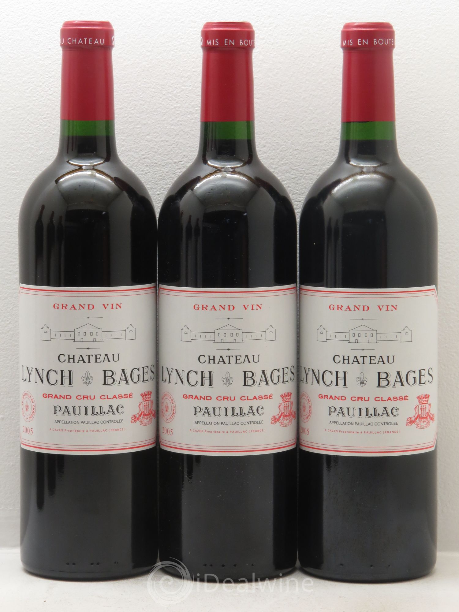 Château Lynch Bages 5ème Grand Cru Classé 2005 - Lot de 6 bouteilles - 1