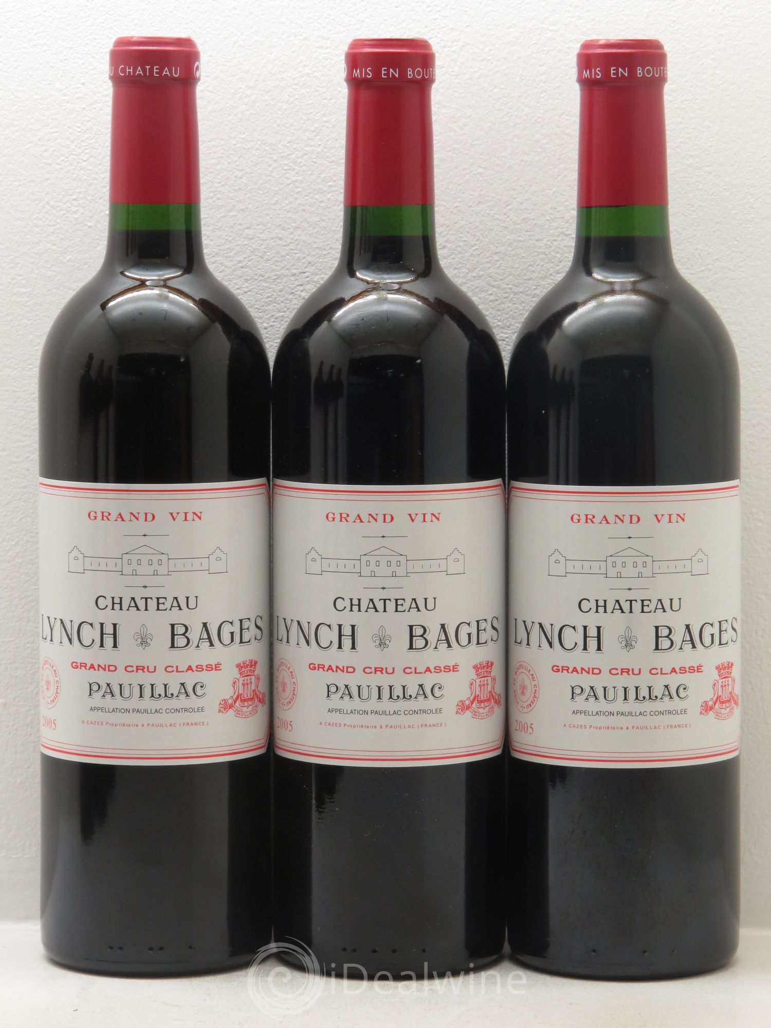 Château Lynch Bages 5ème Grand Cru Classé 2005 - Lot de 6 bouteilles - 2