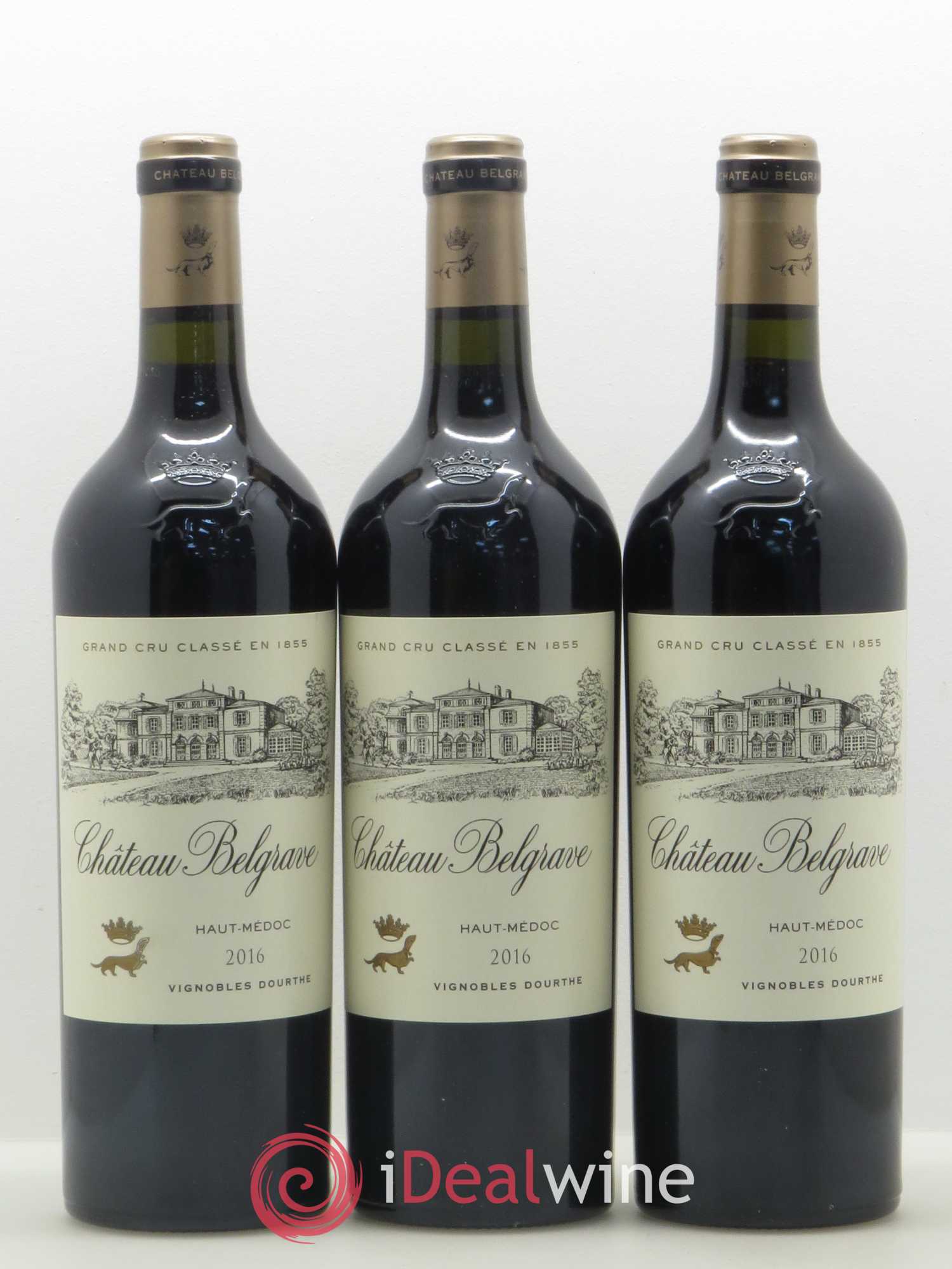 Château Belgrave 5ème Grand Cru Classé 2016 - Lot de 12 bouteilles - 2