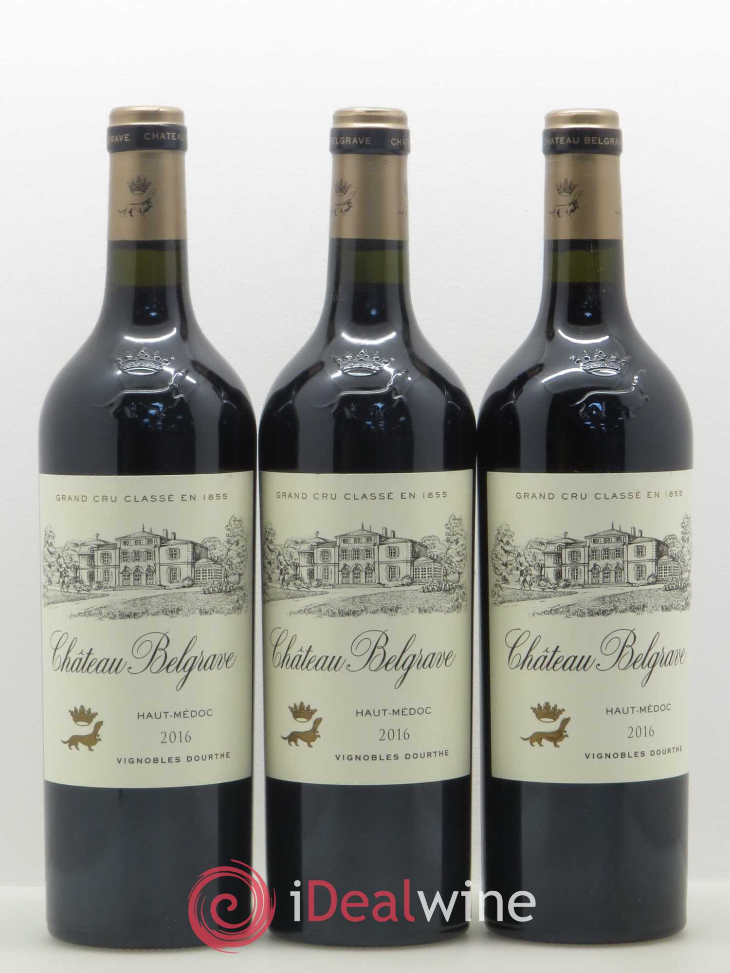 Château Belgrave 5ème Grand Cru Classé 2016 - Lot de 12 bouteilles - 3