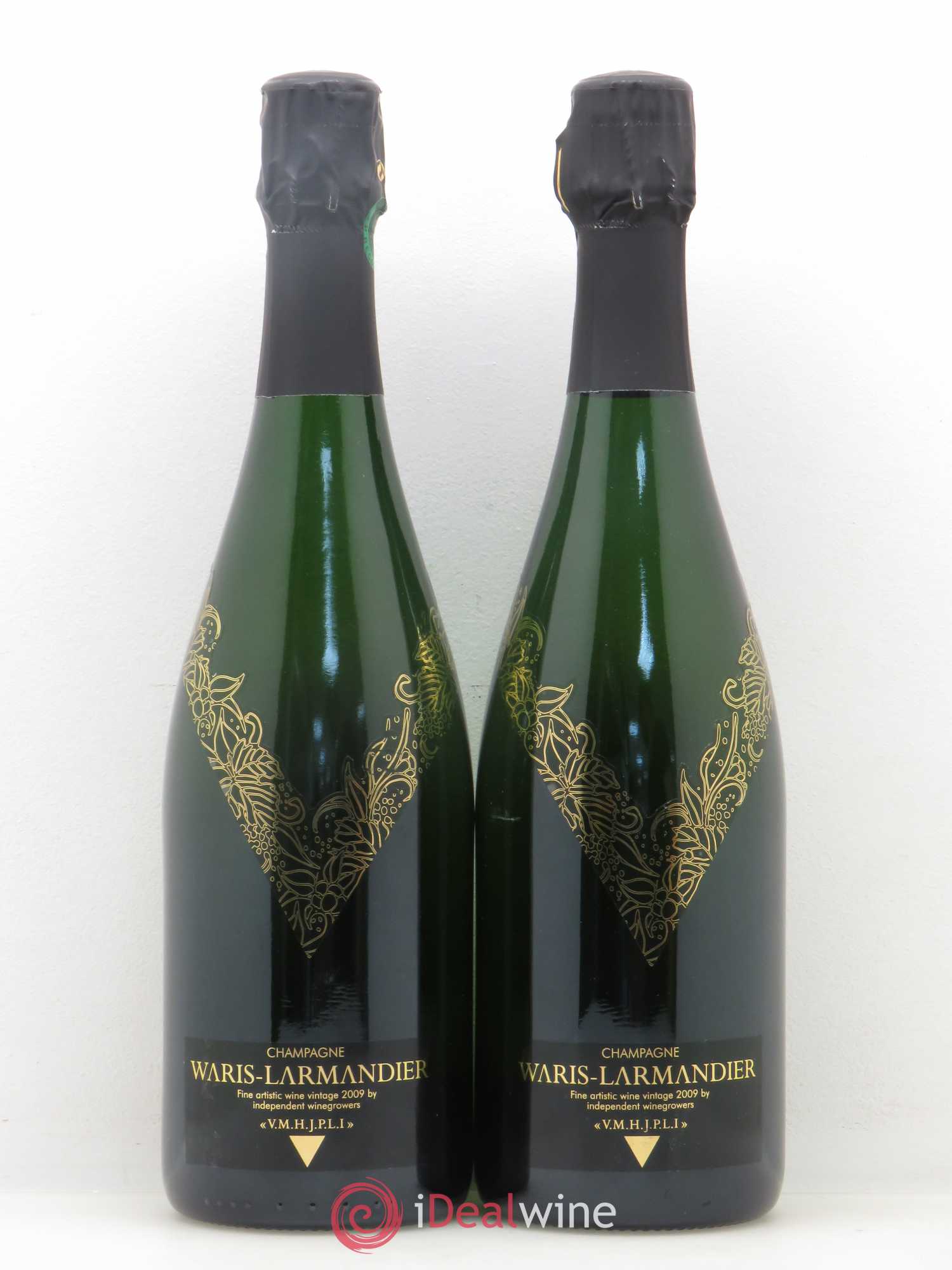 Champagne Waris-Larmandier Blanc de blanc 2009 - Posten von 2 Flaschen - 0
