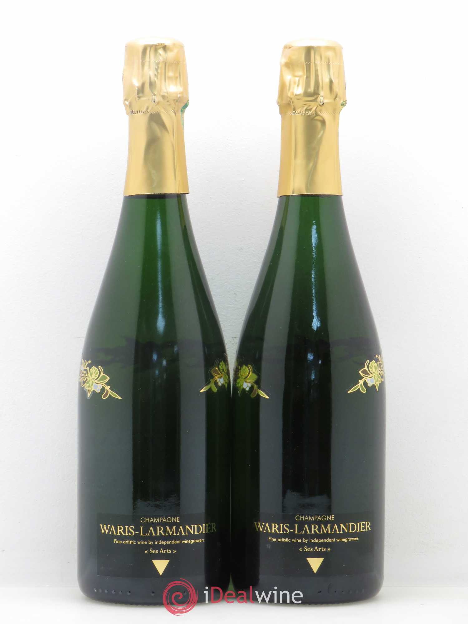 Champagne Waris-Larmandier Ses Arts Blanc de blanc (sans prix de réserve) - Posten von 2 Flaschen - 0
