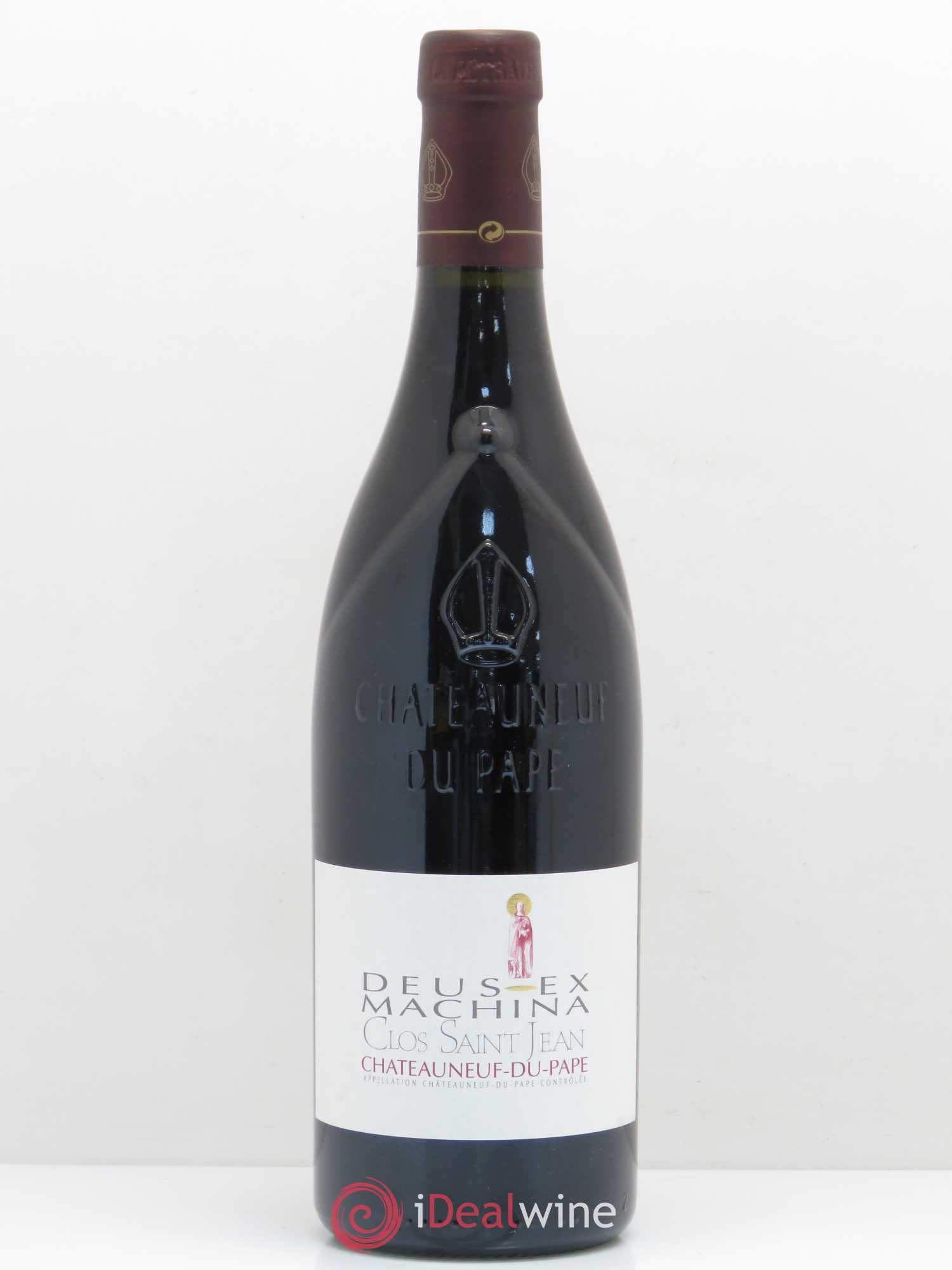 Châteauneuf-du-Pape Clos Saint-Jean Deus Ex Machina Pascal et Vincent Maurel 2016 - Lot de 1 bouteille - 0