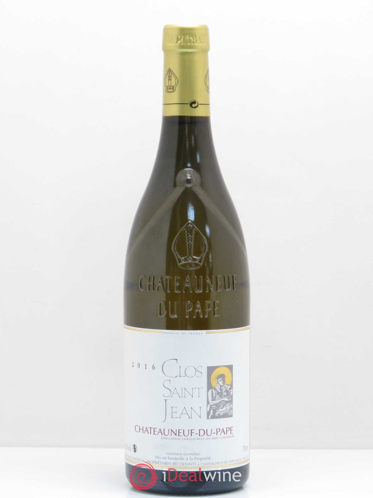Châteauneuf-du-Pape Clos Saint-Jean Pascal et Vincent Maurel 2016 - Lot de 1 bouteille - 0