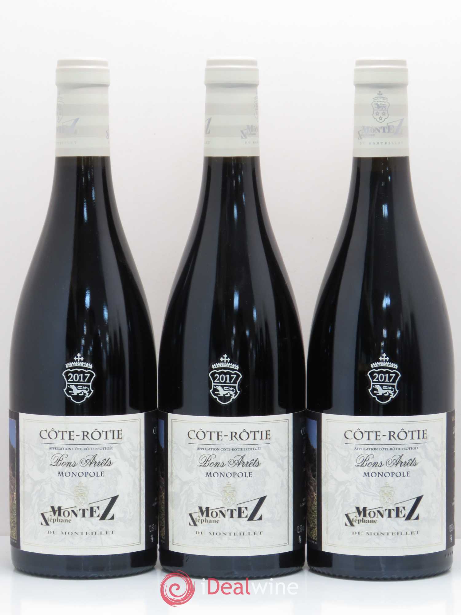 Côte-Rôtie Bons Arrêts Stephane Montez 2017 - Lot de 6 bouteilles - 1