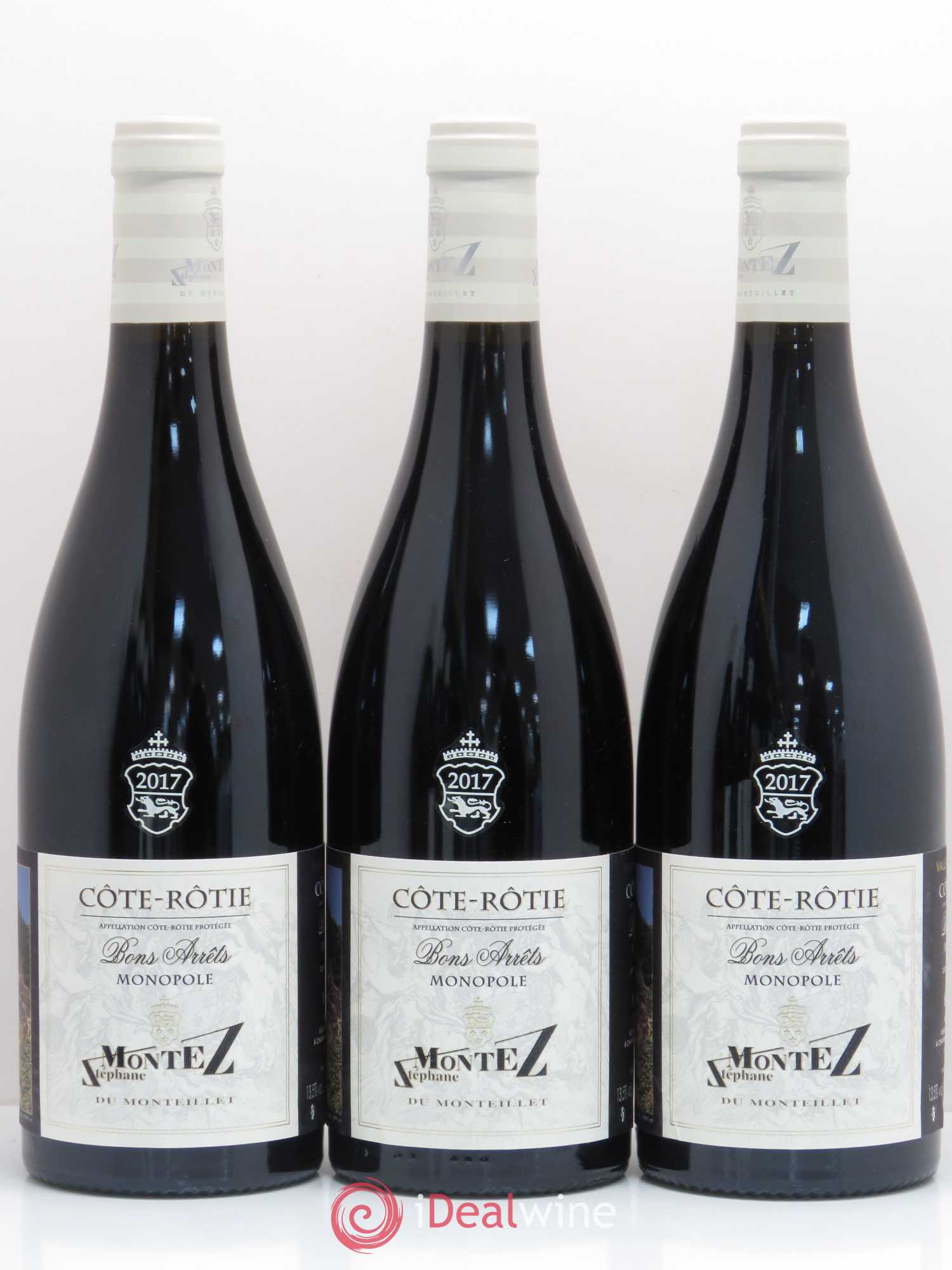 Côte-Rôtie Bons Arrêts Stephane Montez 2017 - Lot de 6 bouteilles - 2