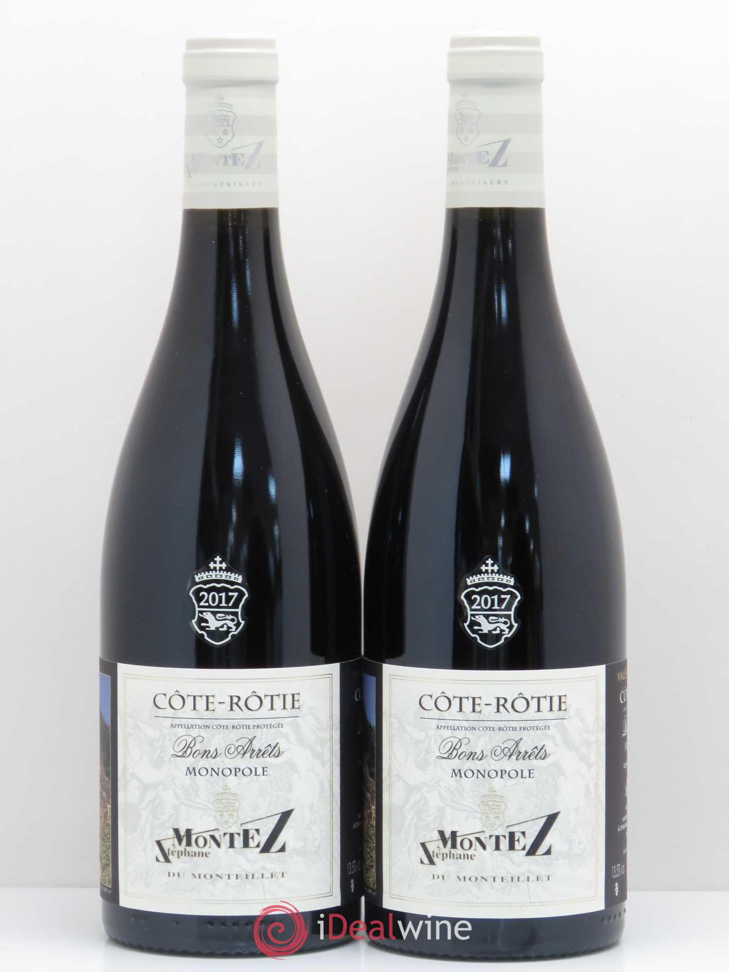 Côte-Rôtie Bons Arrêts Stephane Montez 2017 - Posten von 2 Flaschen - 0
