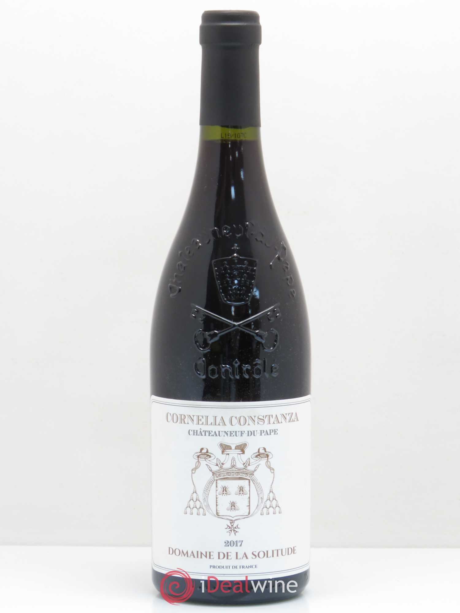 Châteauneuf-du-Pape Domaine de La Solitude Cornella Constanza 2017 - Posten von 1 Flasche - 0