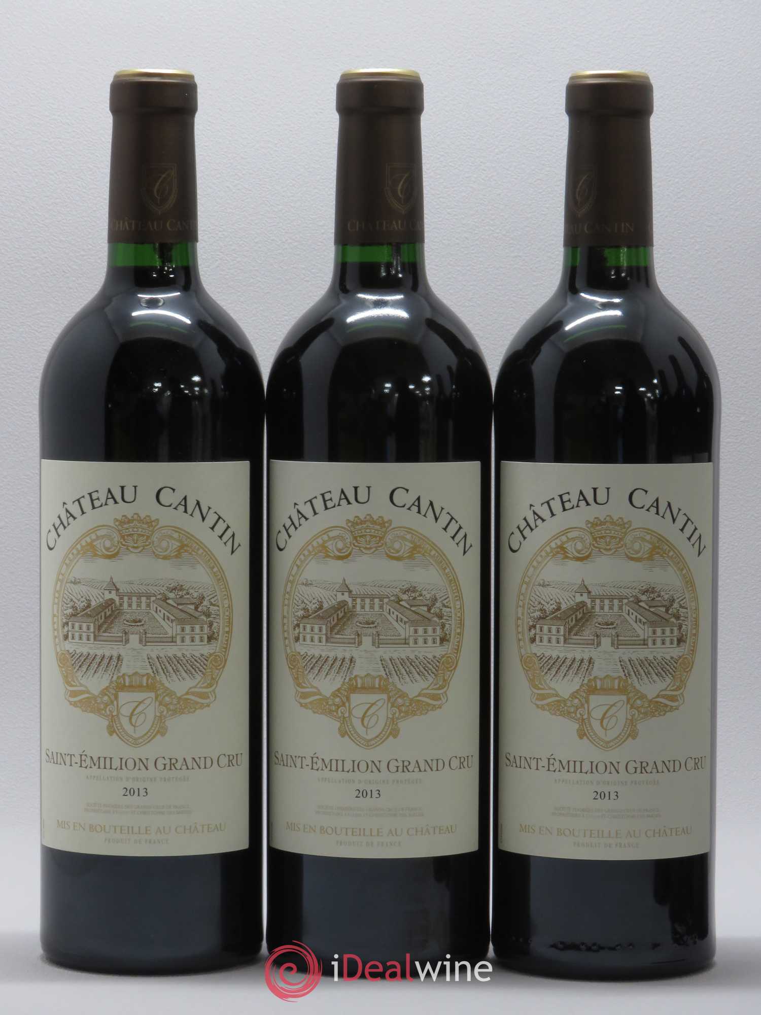 Château Cantin  (sans prix de réserve) 2013 - Lot de 6 bouteilles - 2