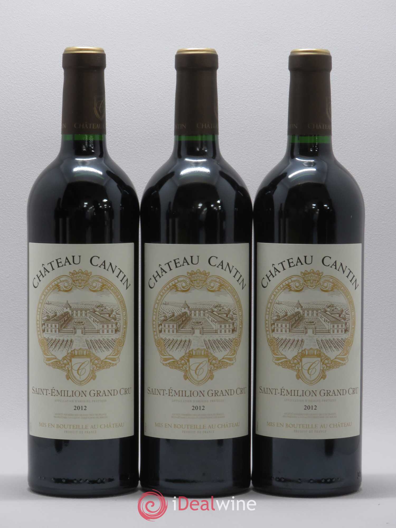 Château Cantin (sans prix de réserve) 2012 - Lot de 6 bouteilles - 2