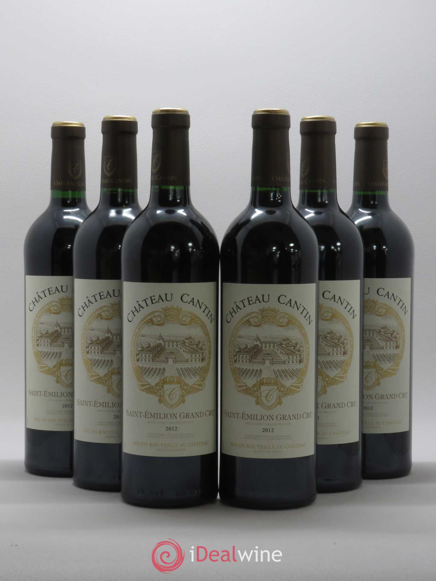 Château Cantin 2012 - Lot de 6 bouteilles - 0