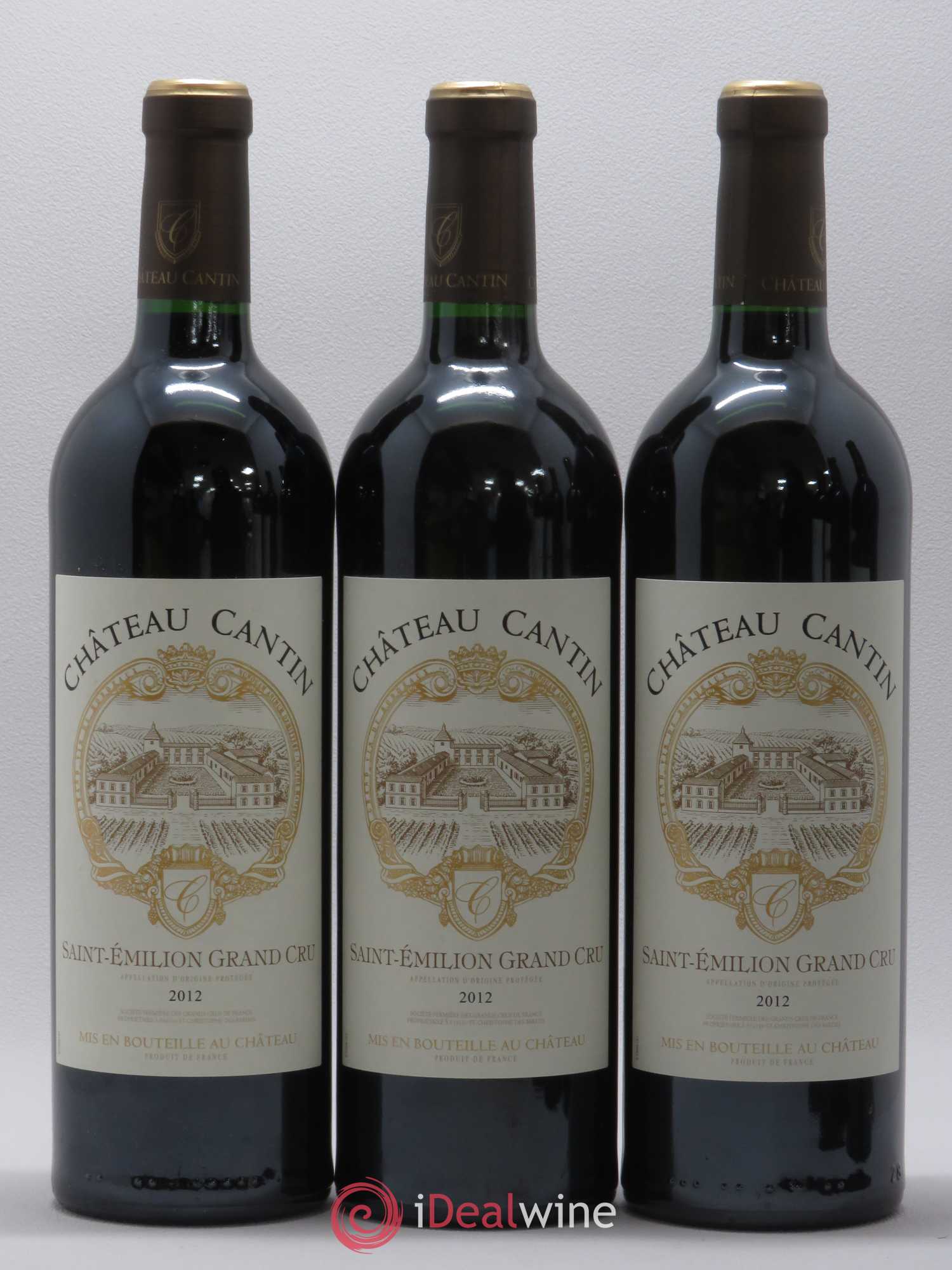 Château Cantin 2012 - Lot de 6 bouteilles - 1